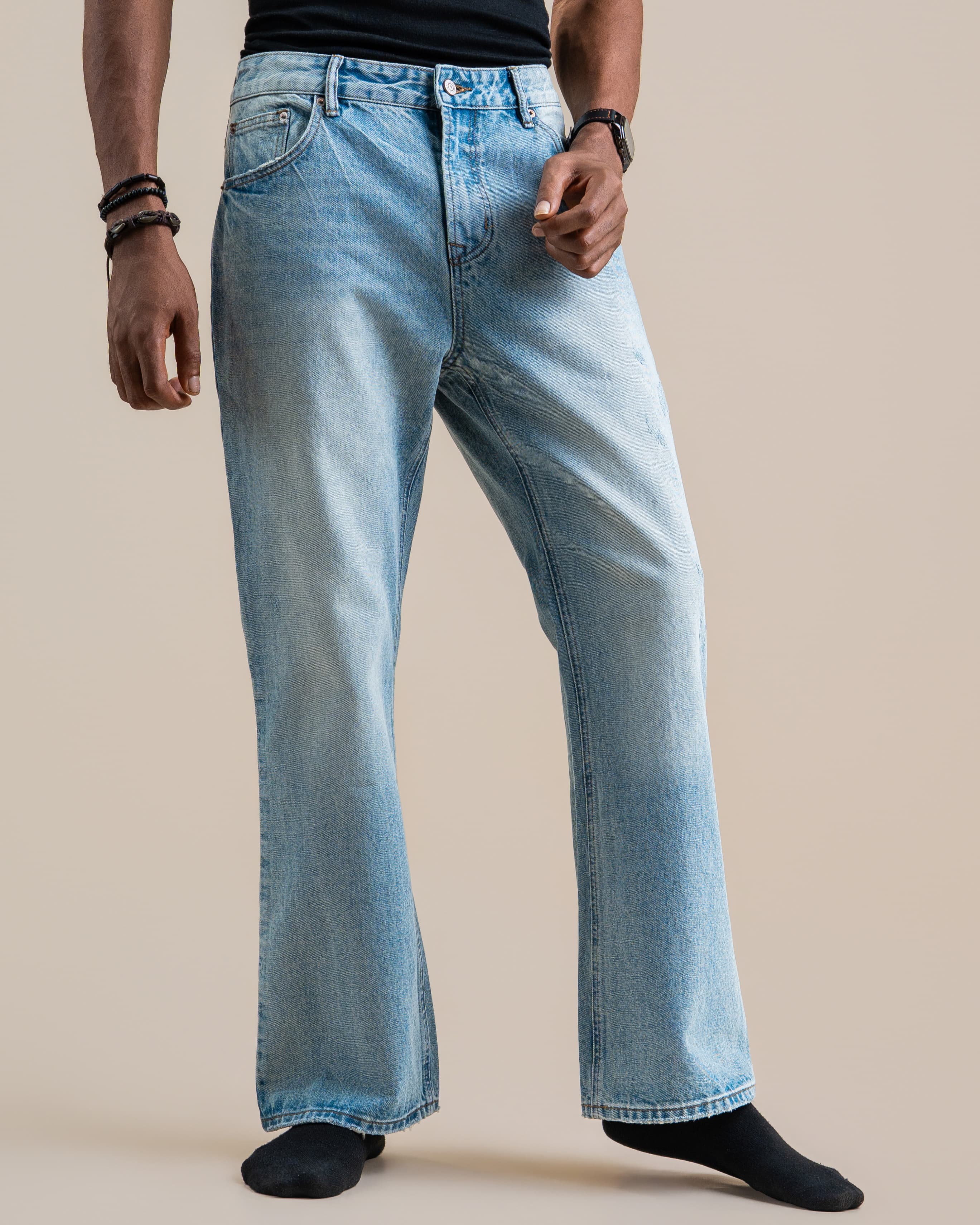 SAND WASHED DENIM
