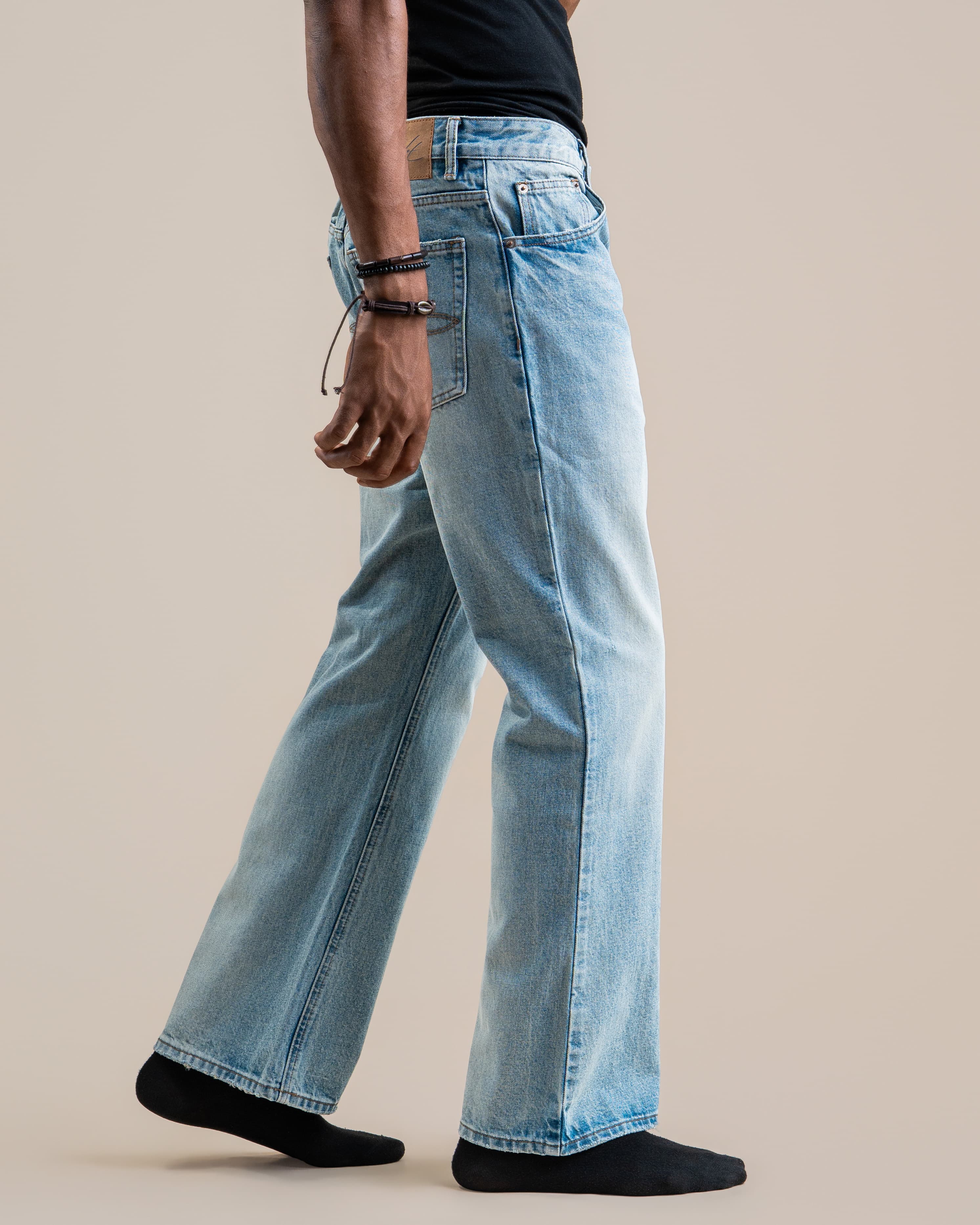 SAND WASHED DENIM - View 2