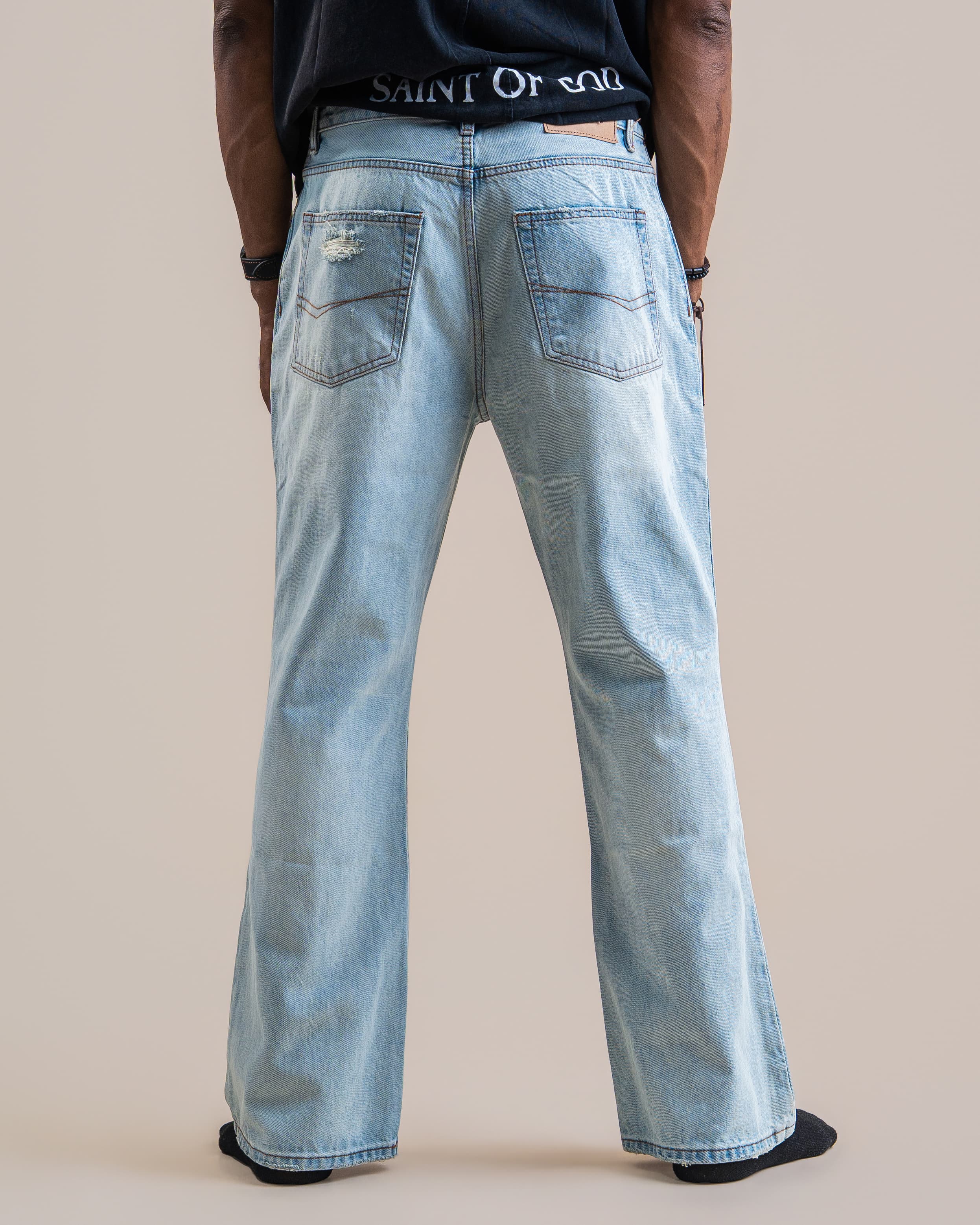GETH DENIM PANTS - View 4