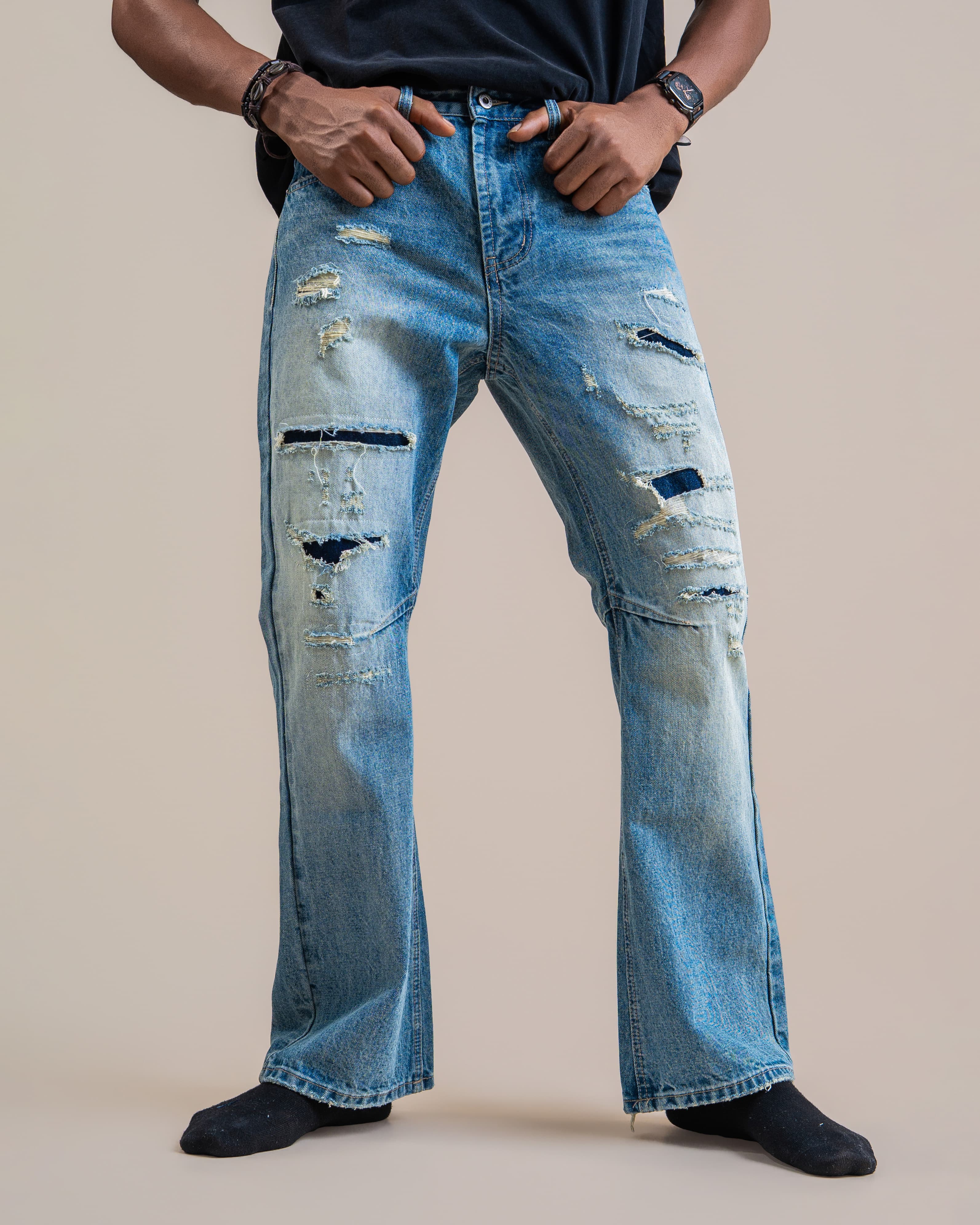 GENERIC SLICED JEANS