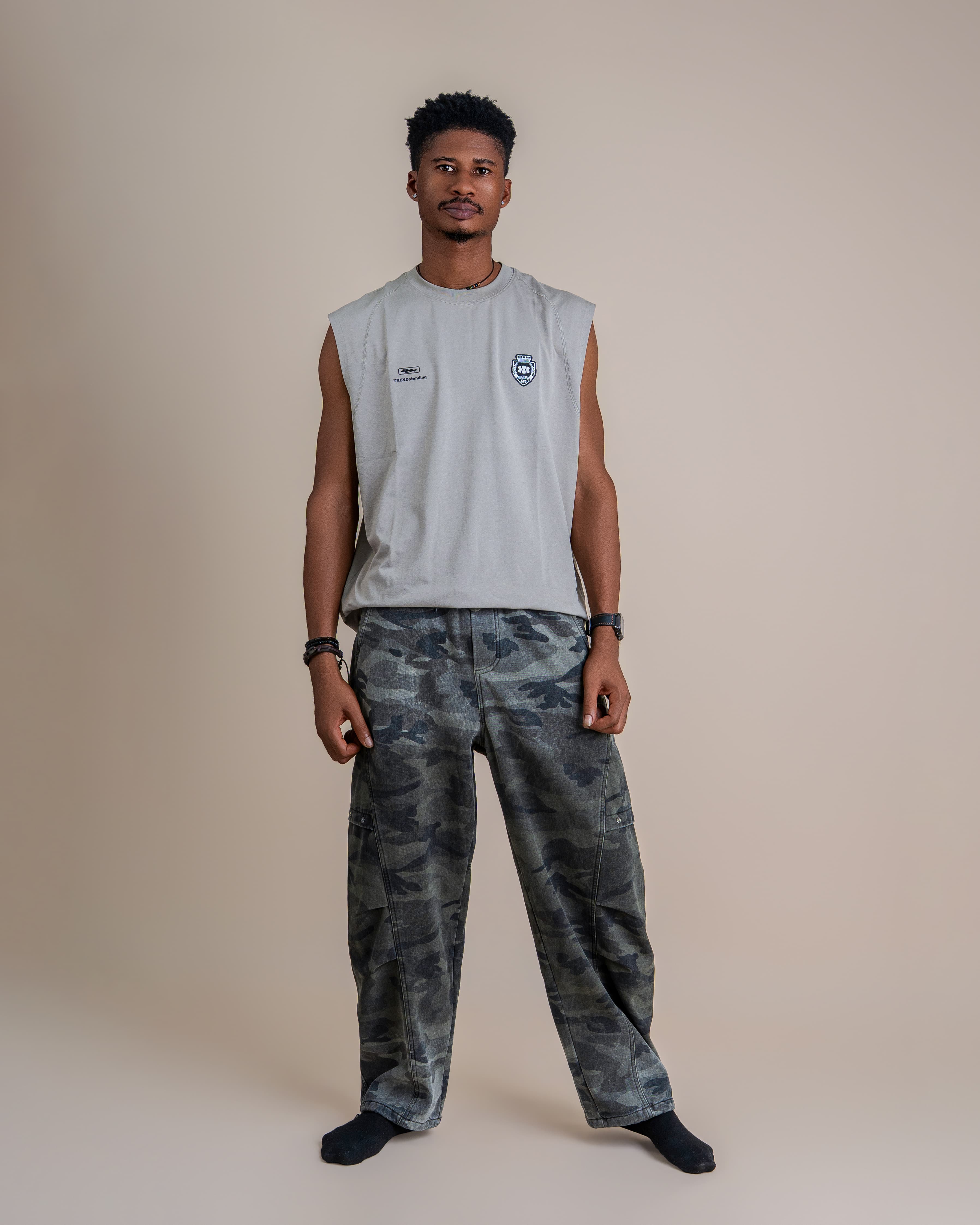 CAMO BARREL 2TONE DENIM