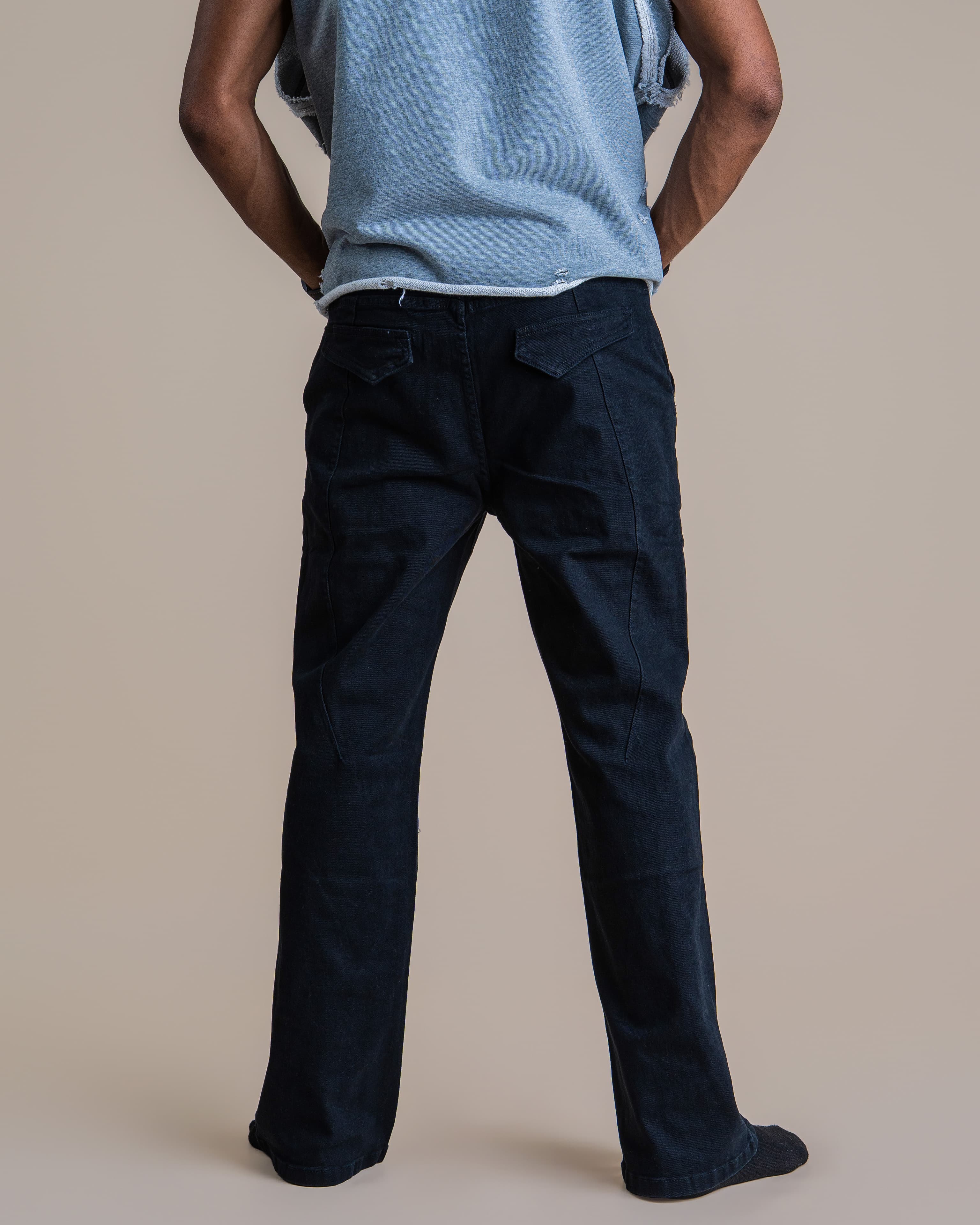 WAVY DESIGNED JEANS - View 3