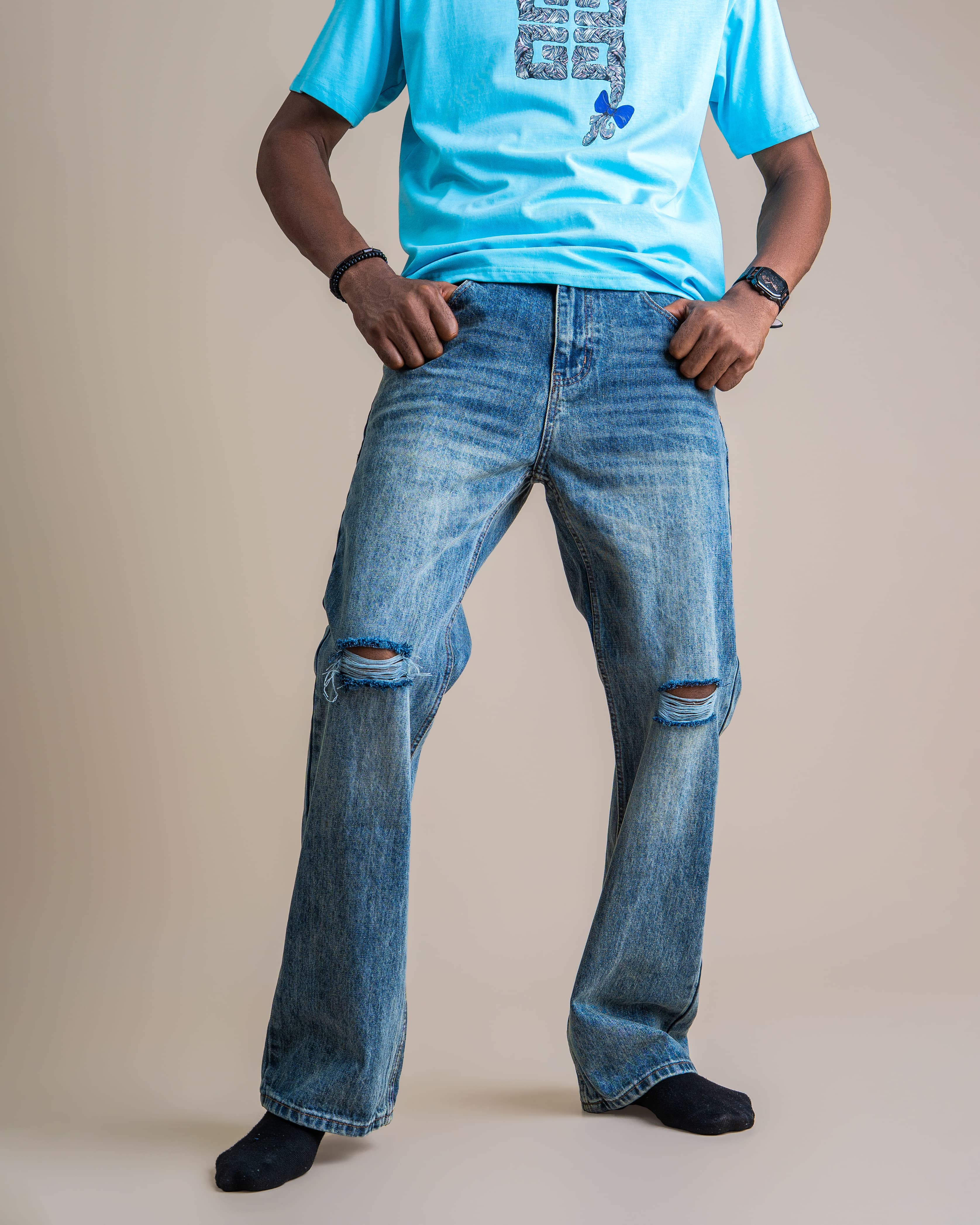 RT WASHED DENIM - View 2