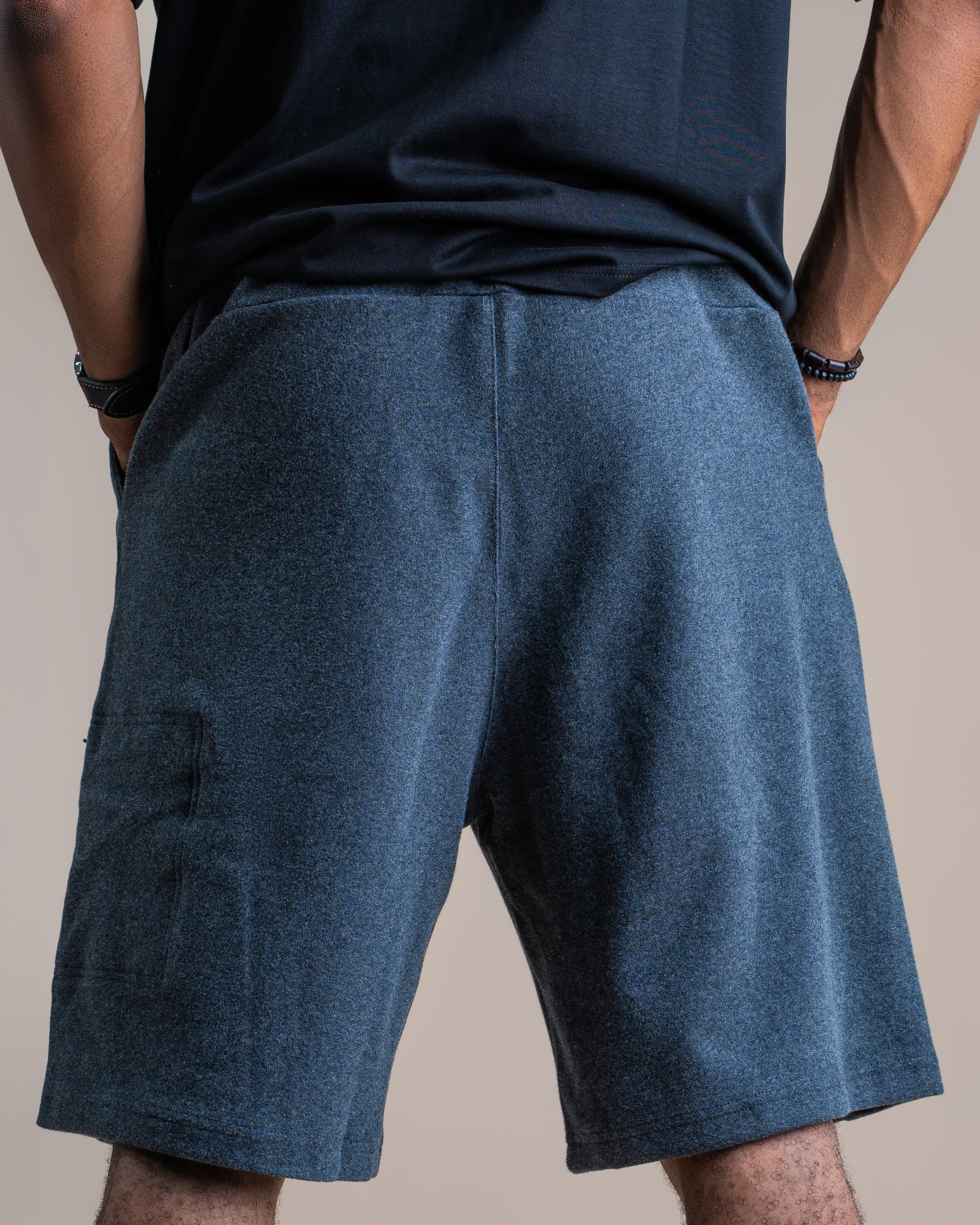 FUTURISTIC DARK GRAY SHORT - View 4