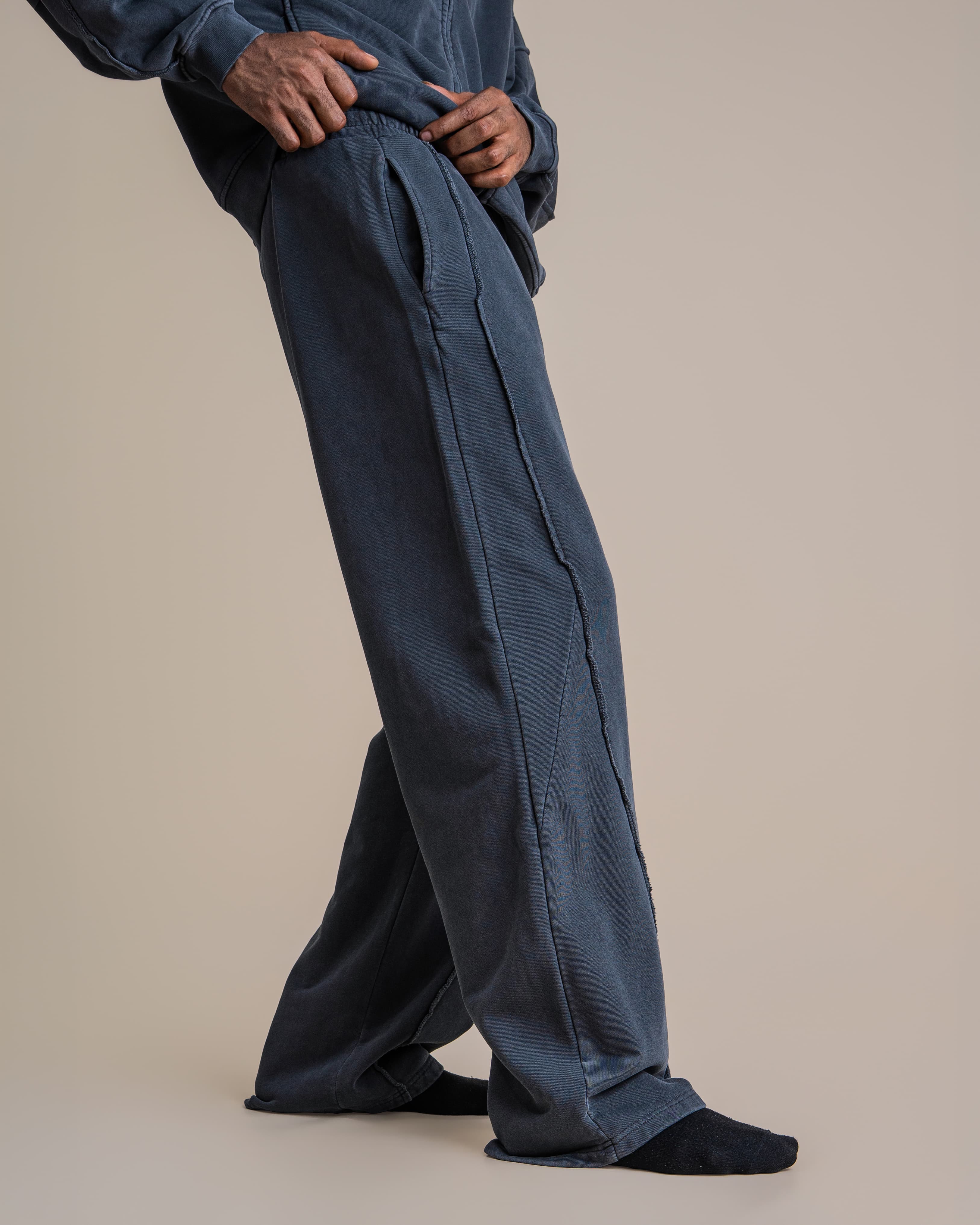 GRAY HIPHOP JOGGERS - View 2