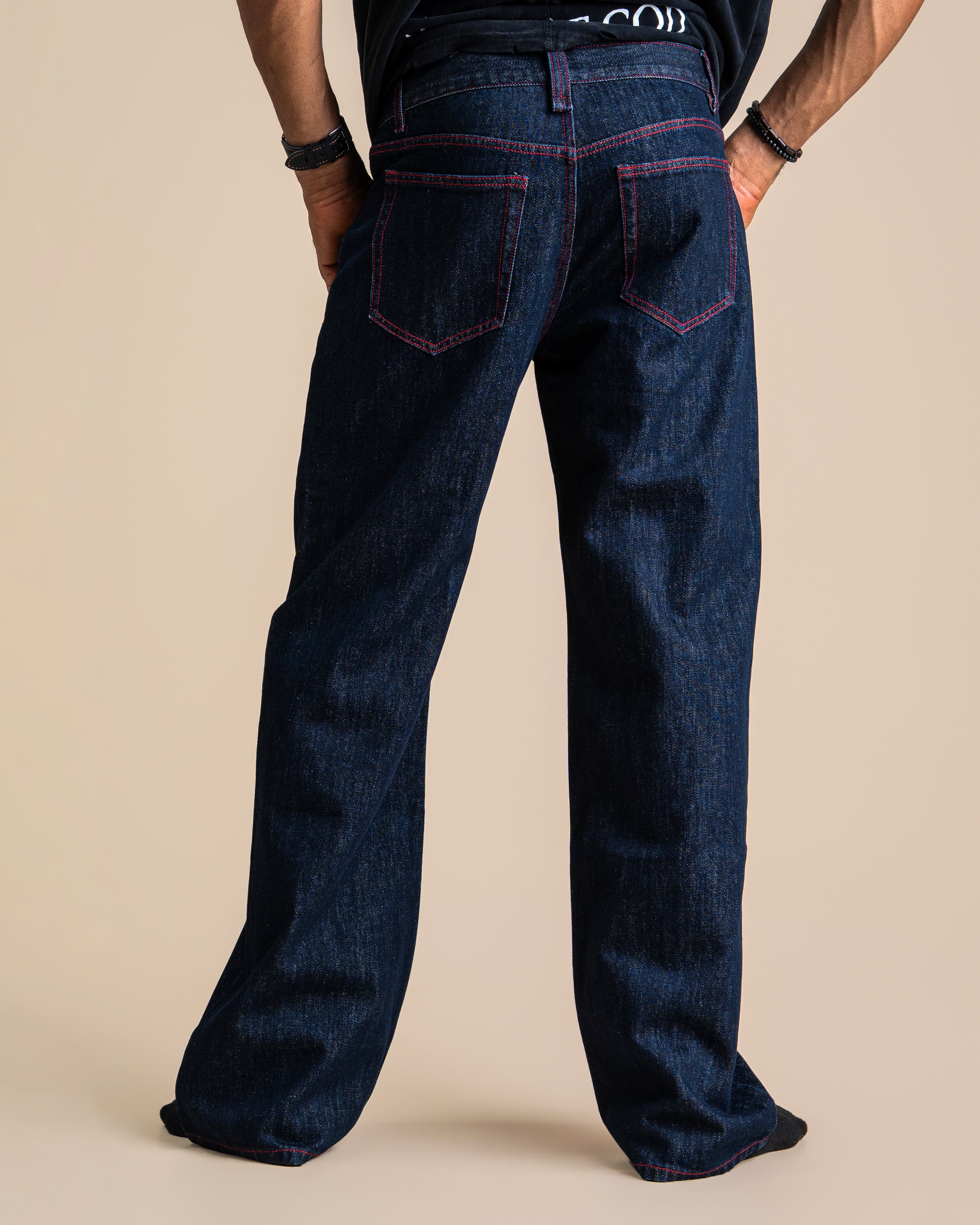 CRIMSON STITCH DENIM - View 3