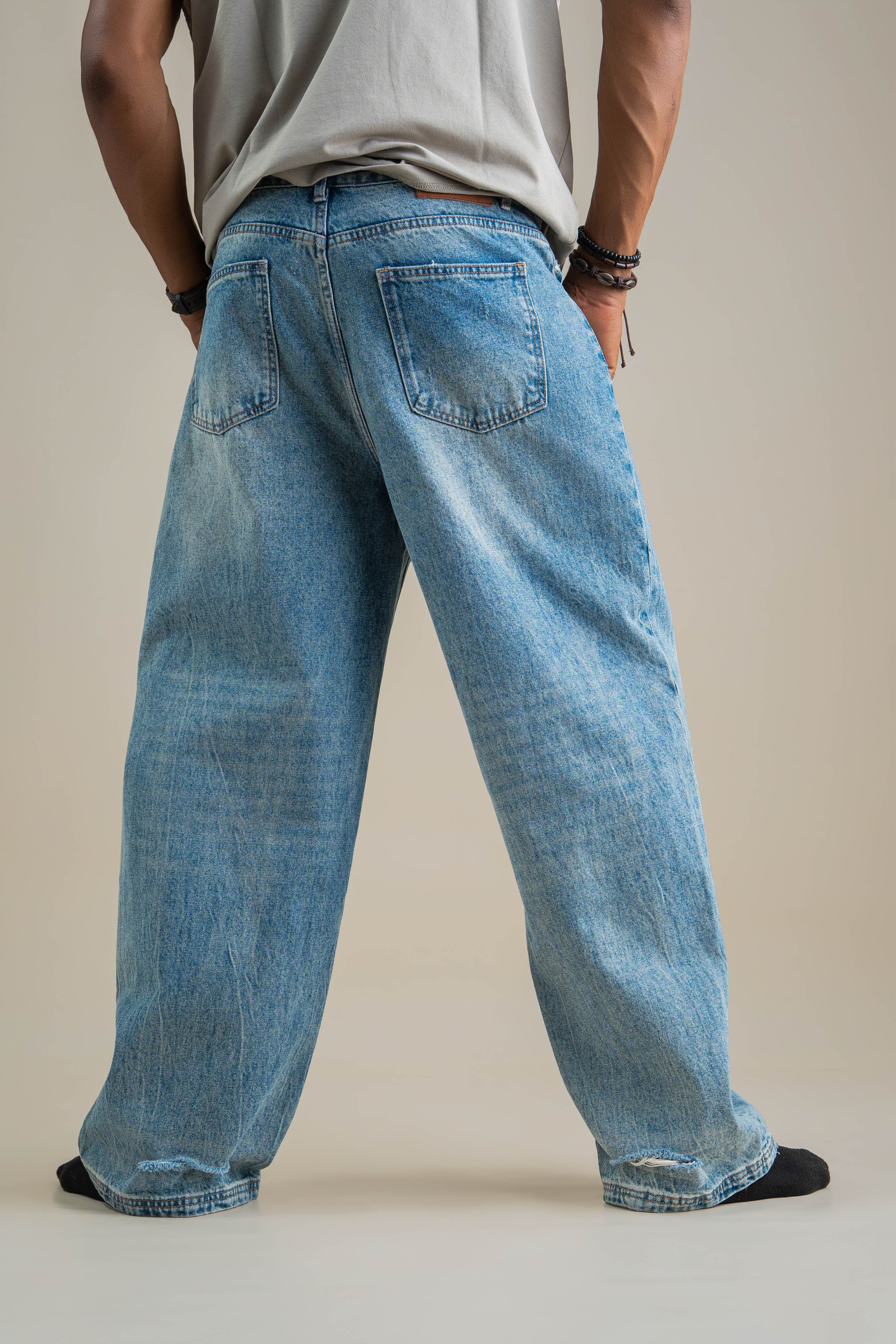 FREEDOM WF DISTRESSED DENIM - View 3