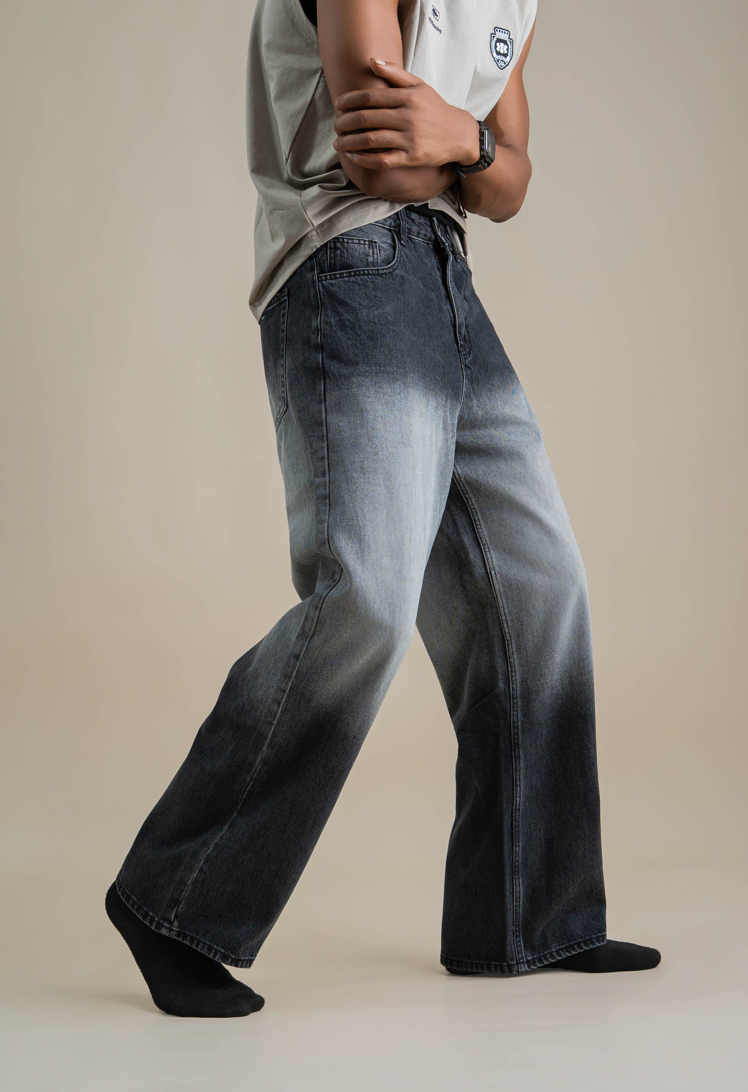 OMBRE FADE WL JEANS - View 4
