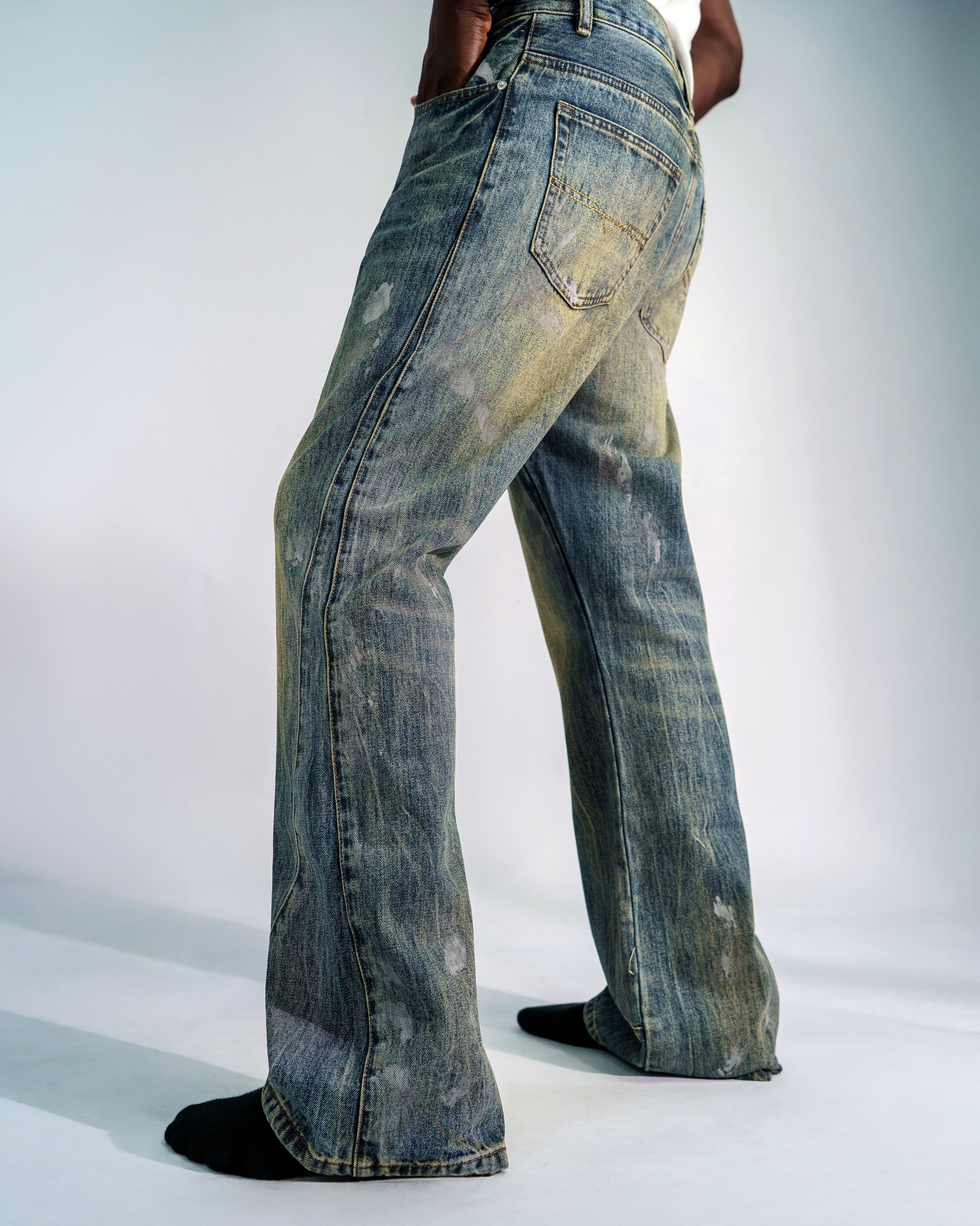 GRIME BOOTCUT JEANS - View 4
