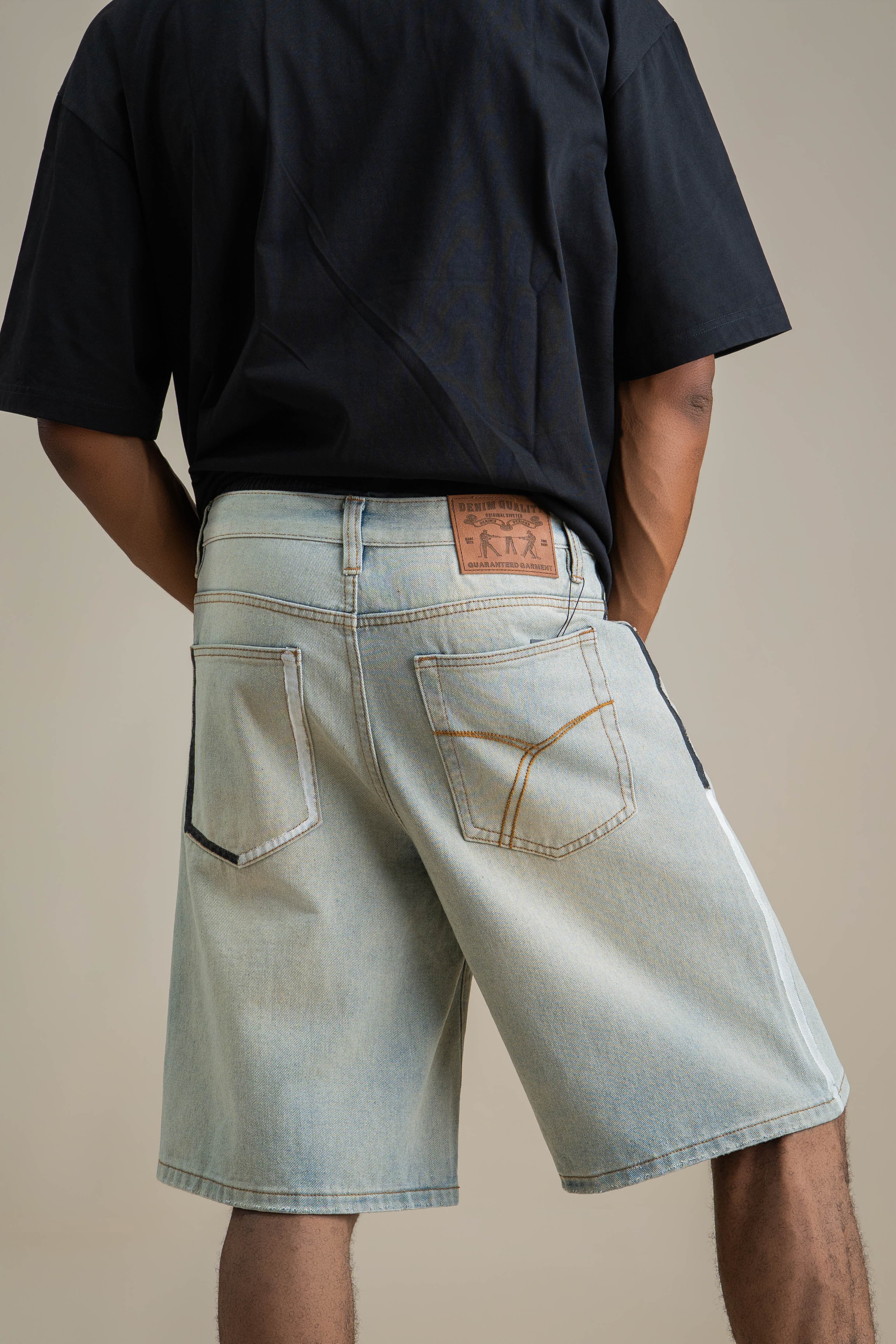 SKATER DENIM SHORT - View 4