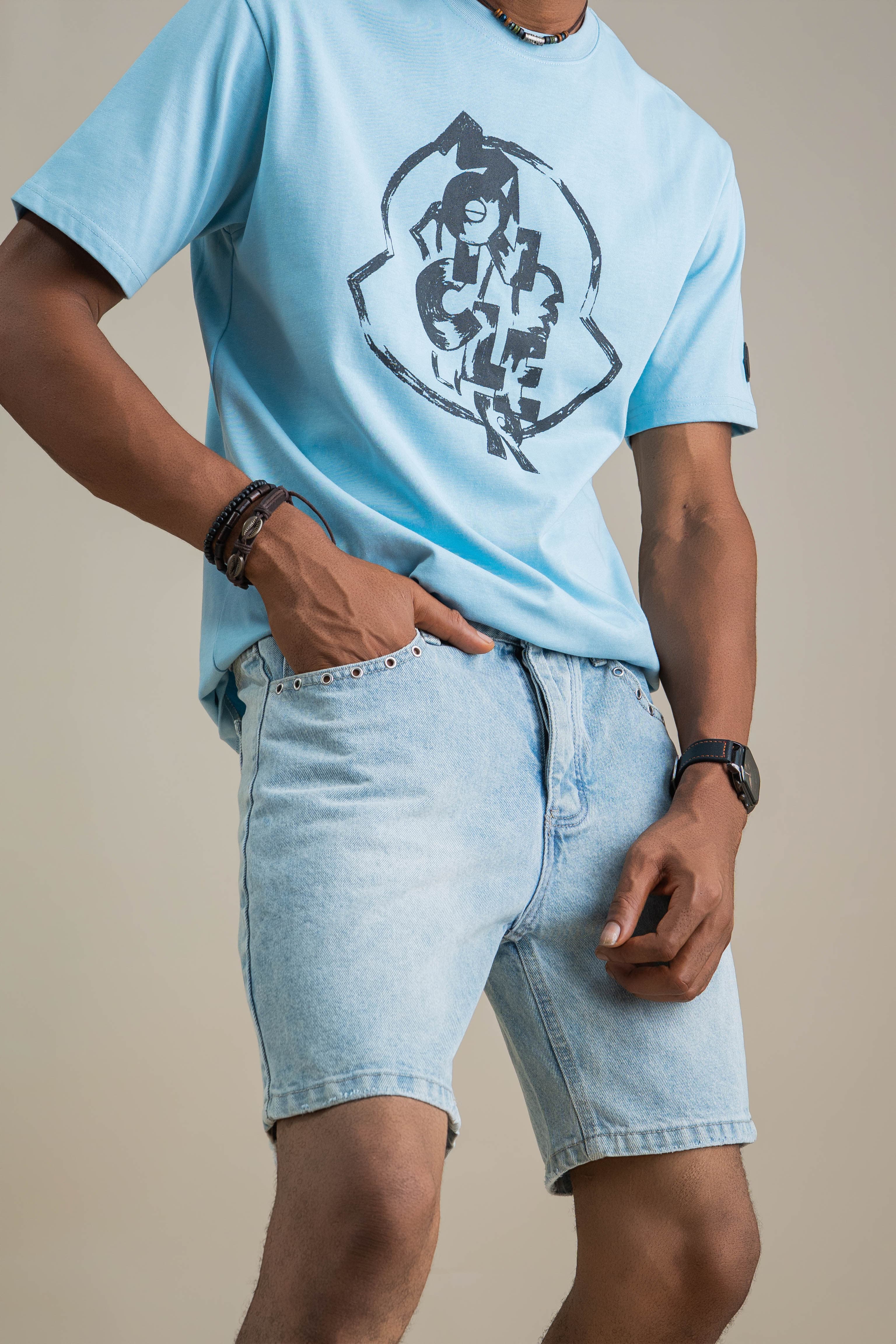 RIO HOOP DENIM SHORT