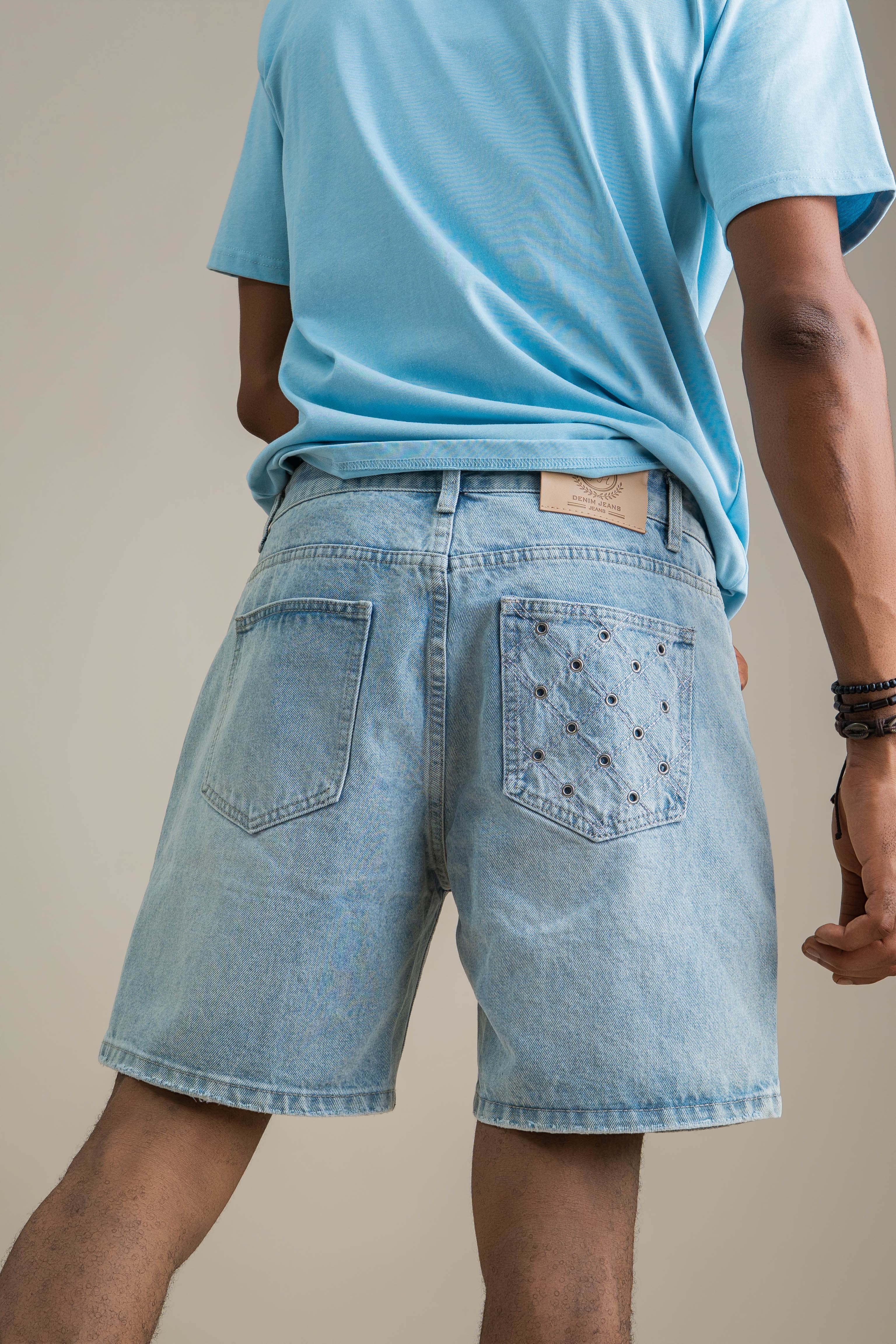 RIO HOOP DENIM SHORT - View 3