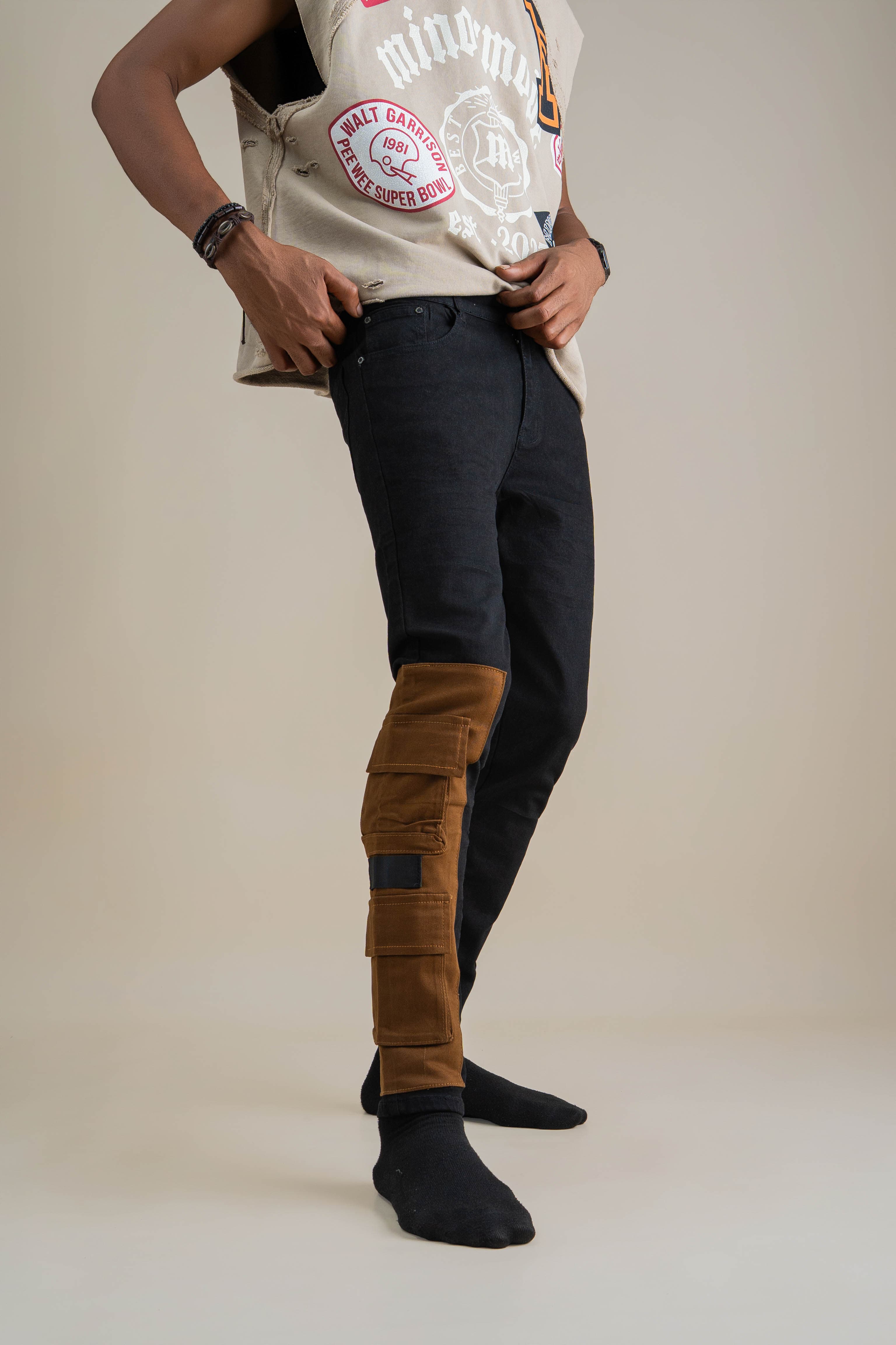 OBSIDIAN PATCH DENIM - View 2