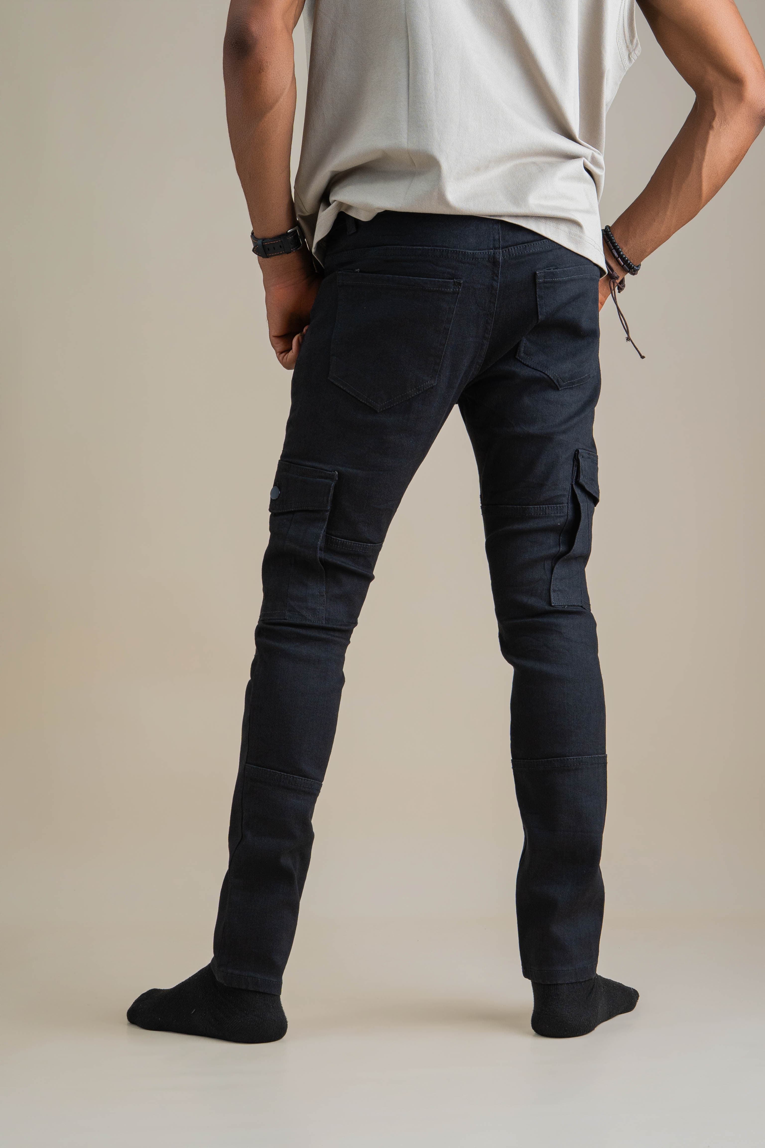 TAYLOR CARGO JEANS - View 3