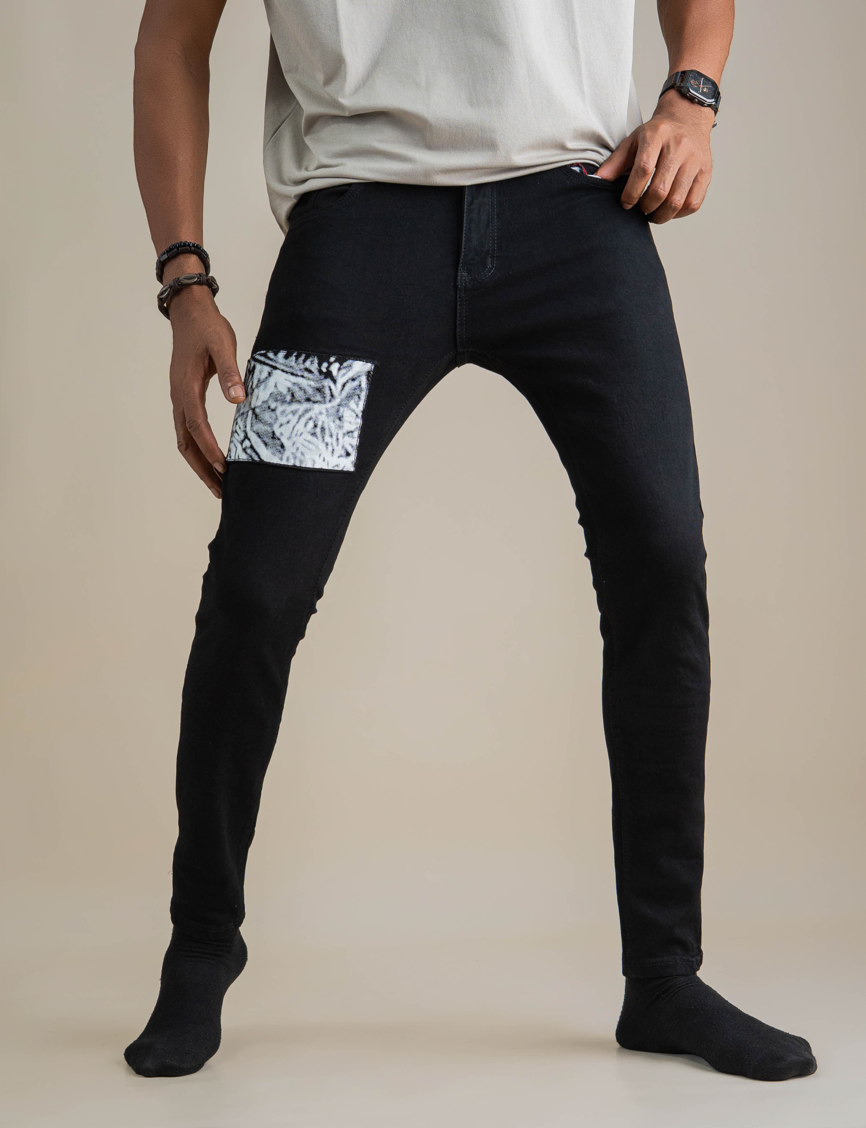 OBD WHITE PATCH JEANS
