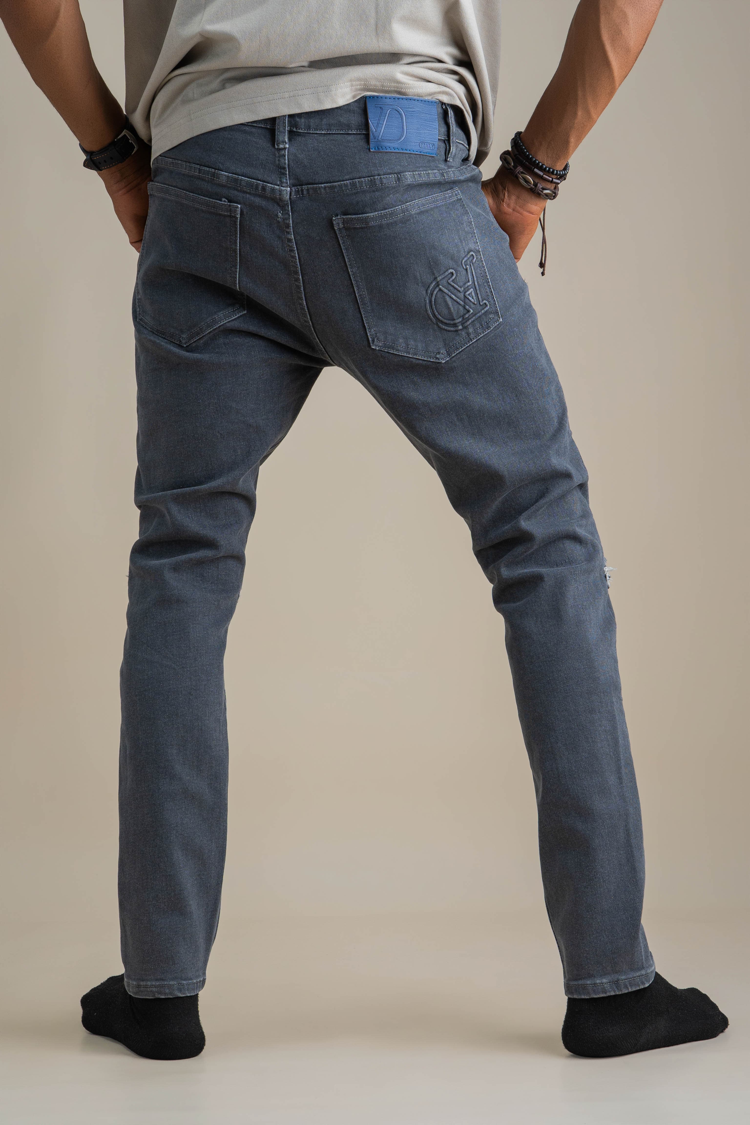 CONCRETE RIPS SL DENIM - View 2