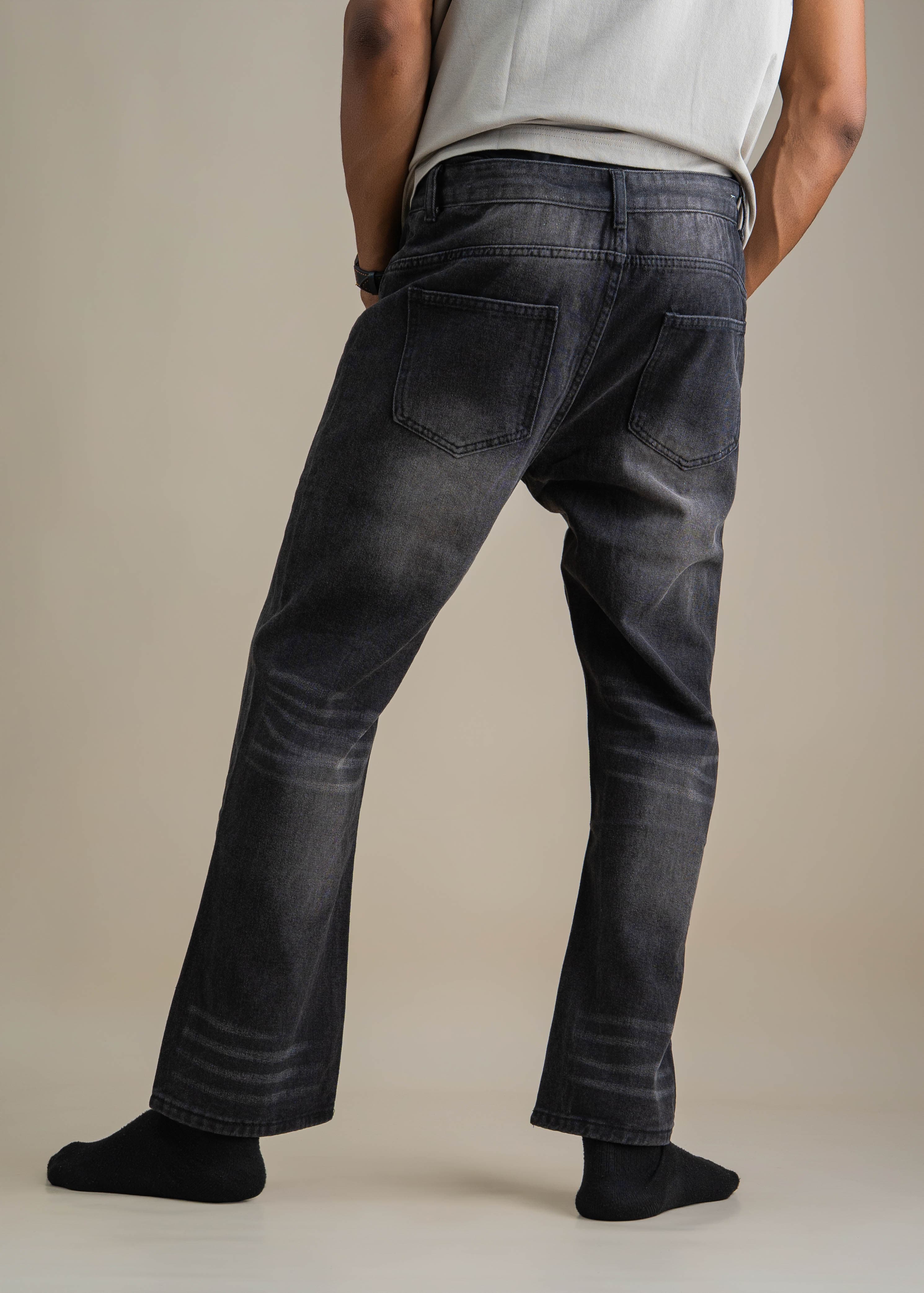 THERMAL BLACK JEANS - View 2