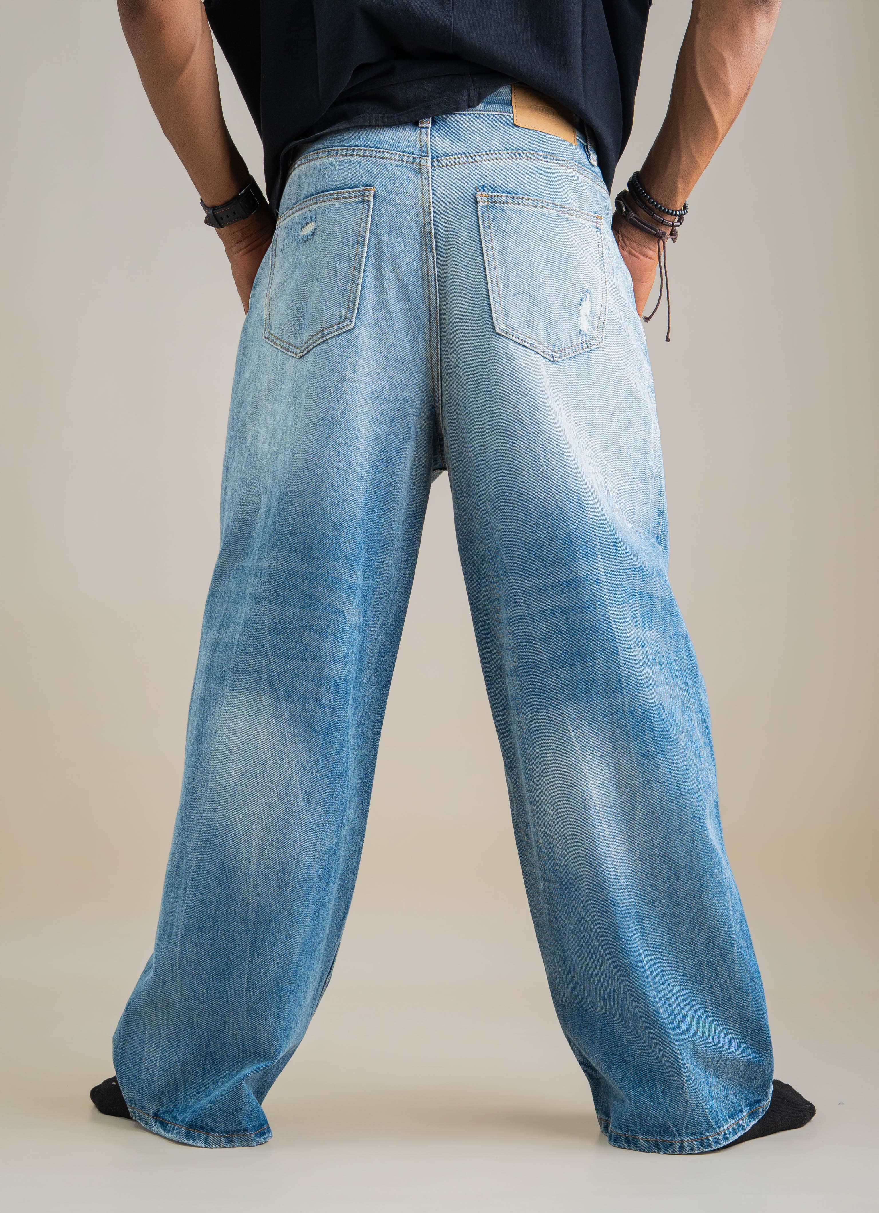 WITTY DISTRESSED WF DENIM - View 2