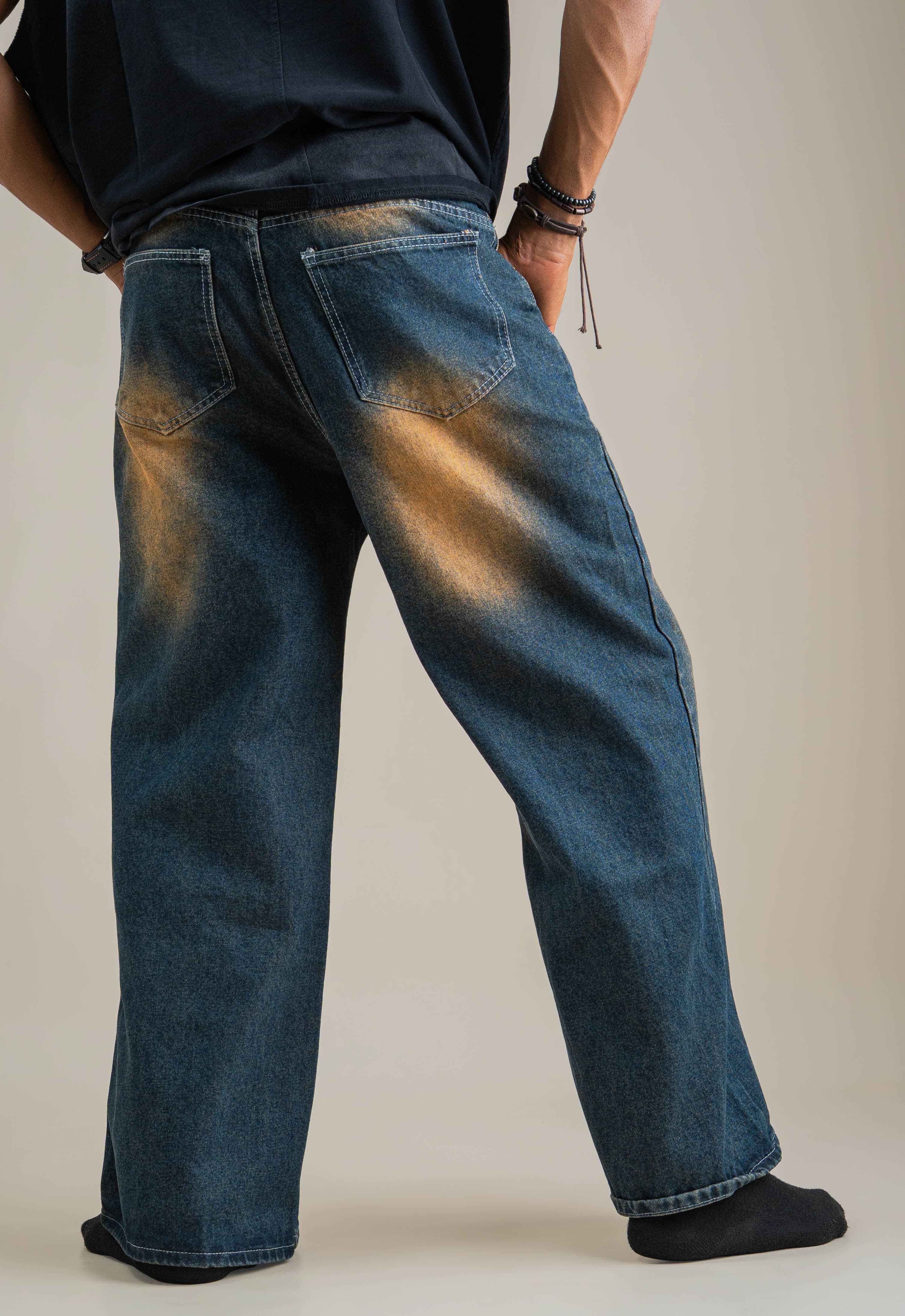 ARC PANELED DENIM - View 3