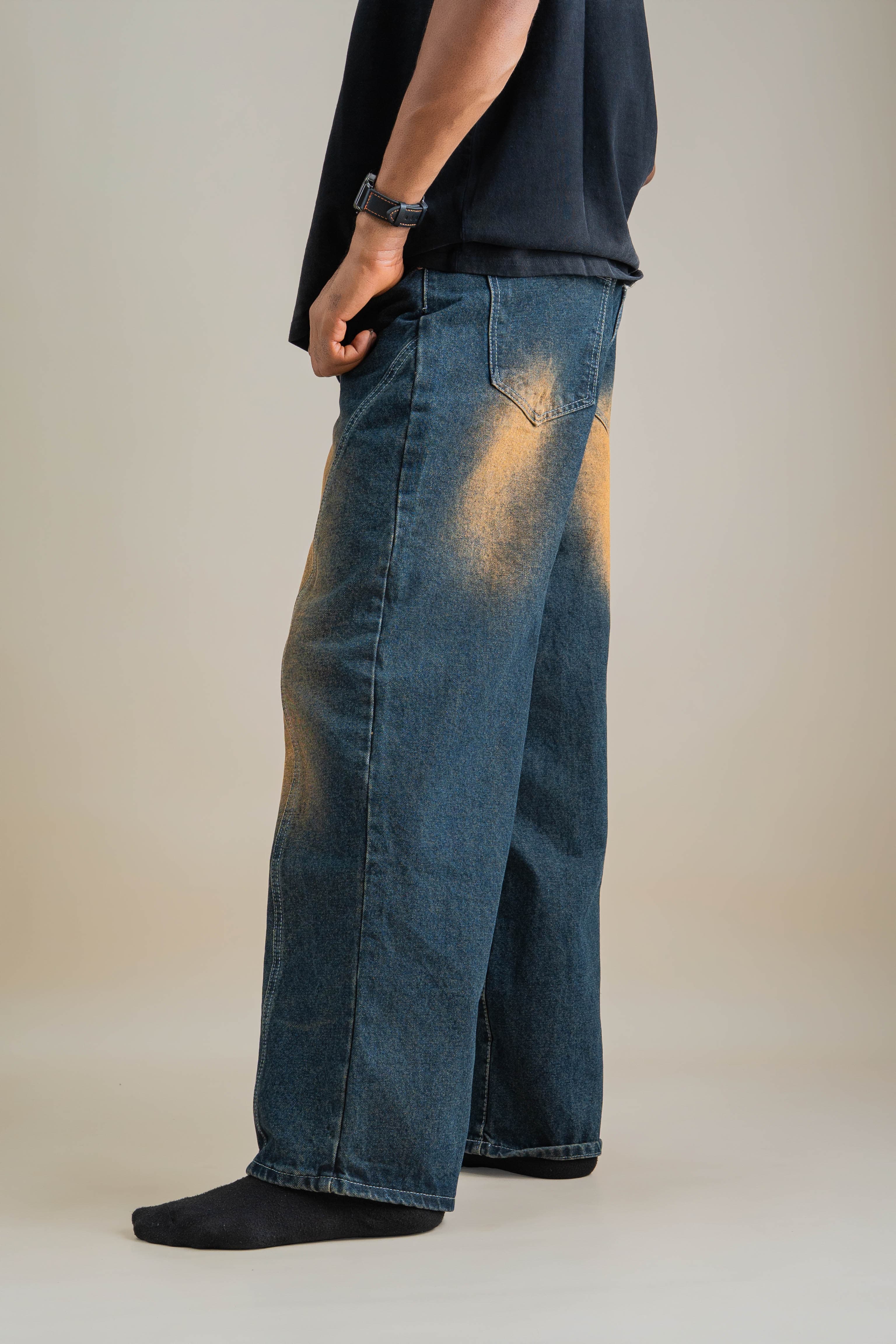 ARC PANELED DENIM - View 2