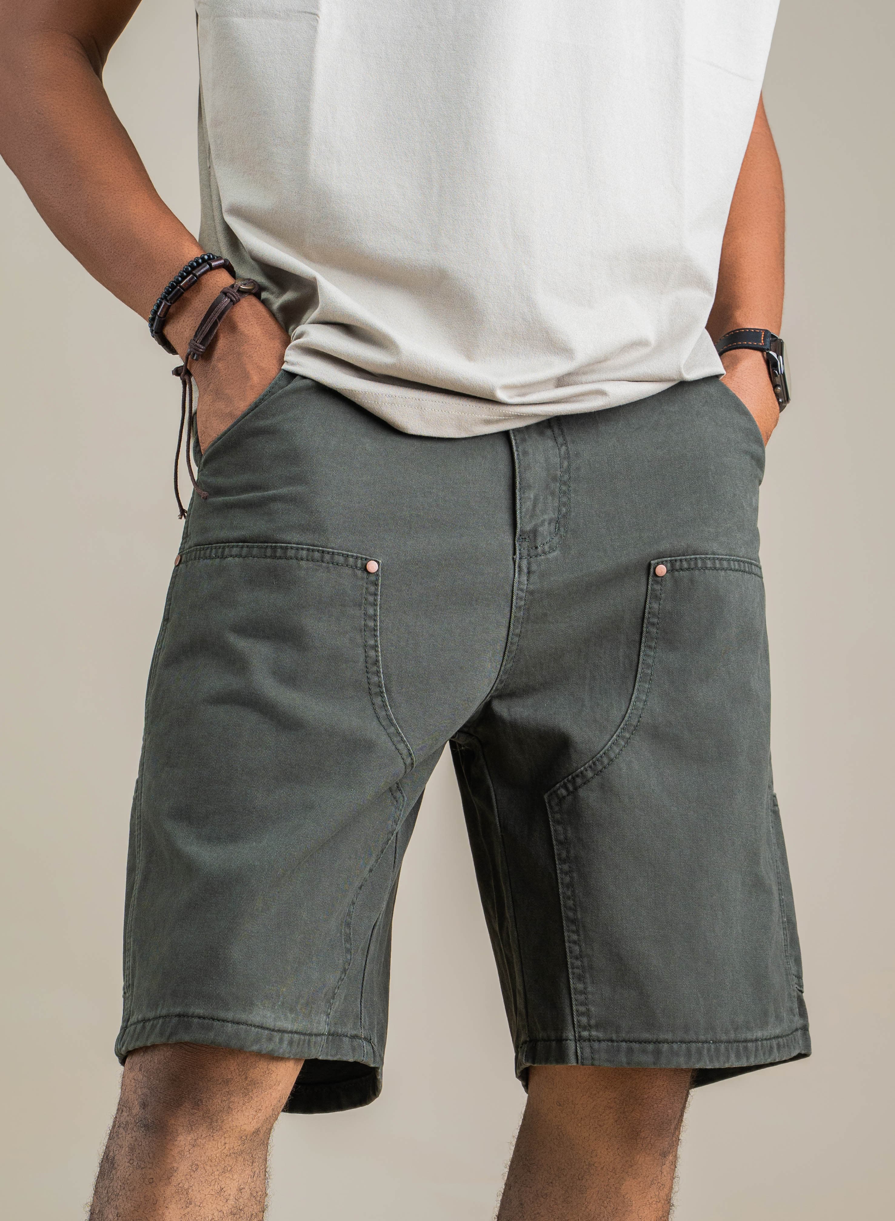 DISTRICT OLIVE UTILITY SHORT