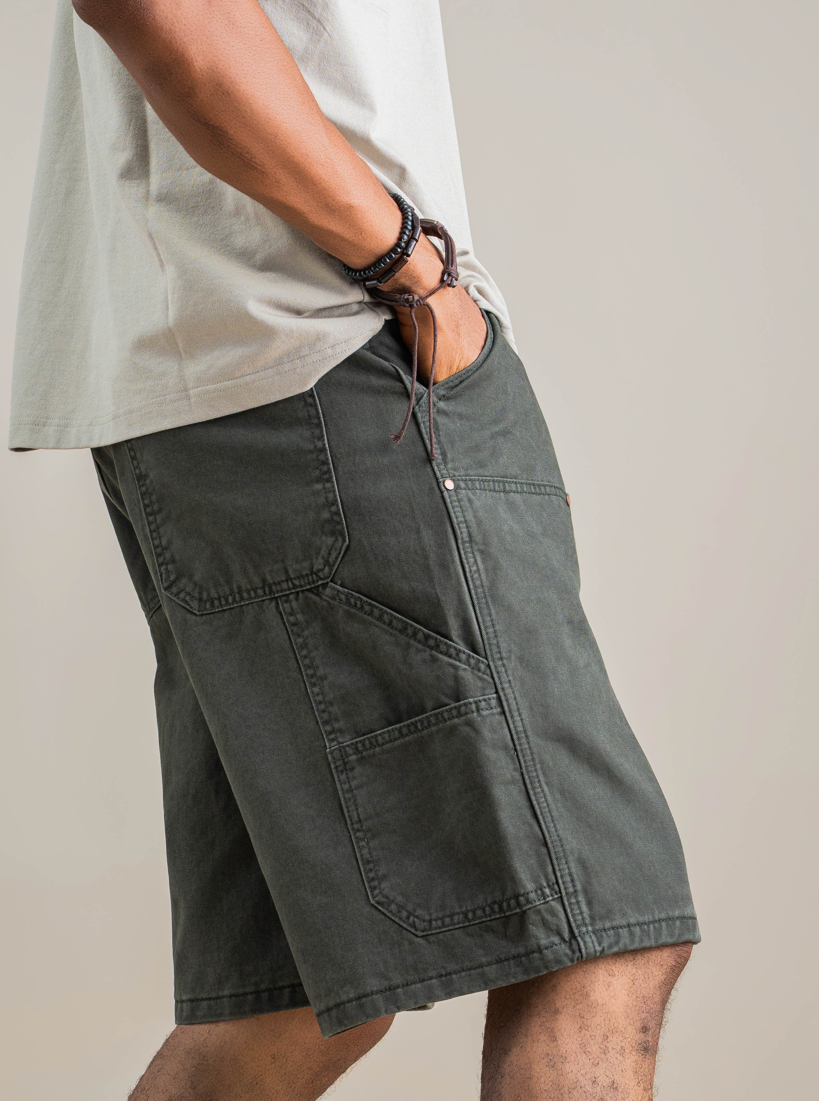 DISTRICT OLIVE UTILITY SHORT - View 3