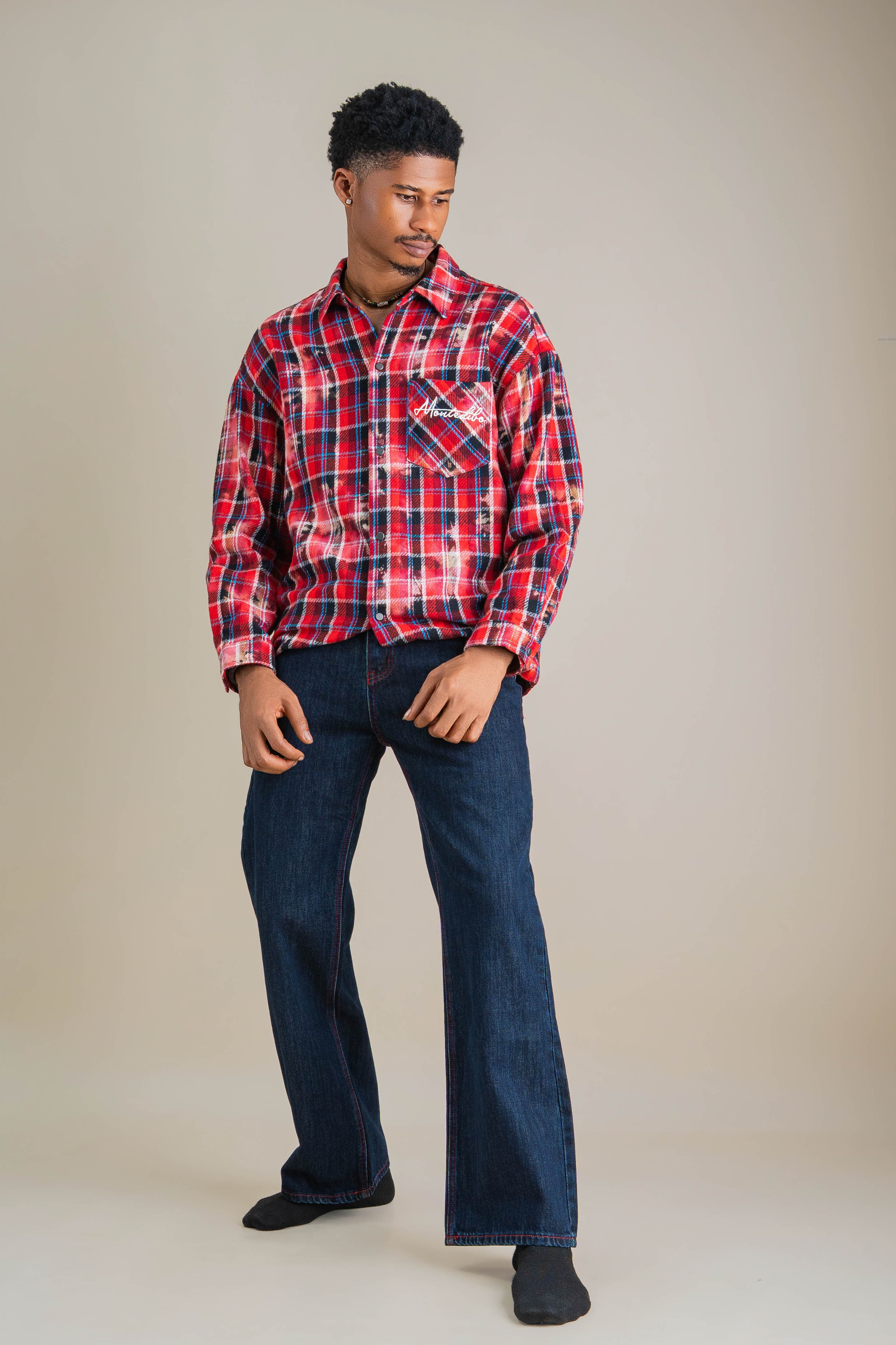 BENSON PLAID SHIRT - View 4