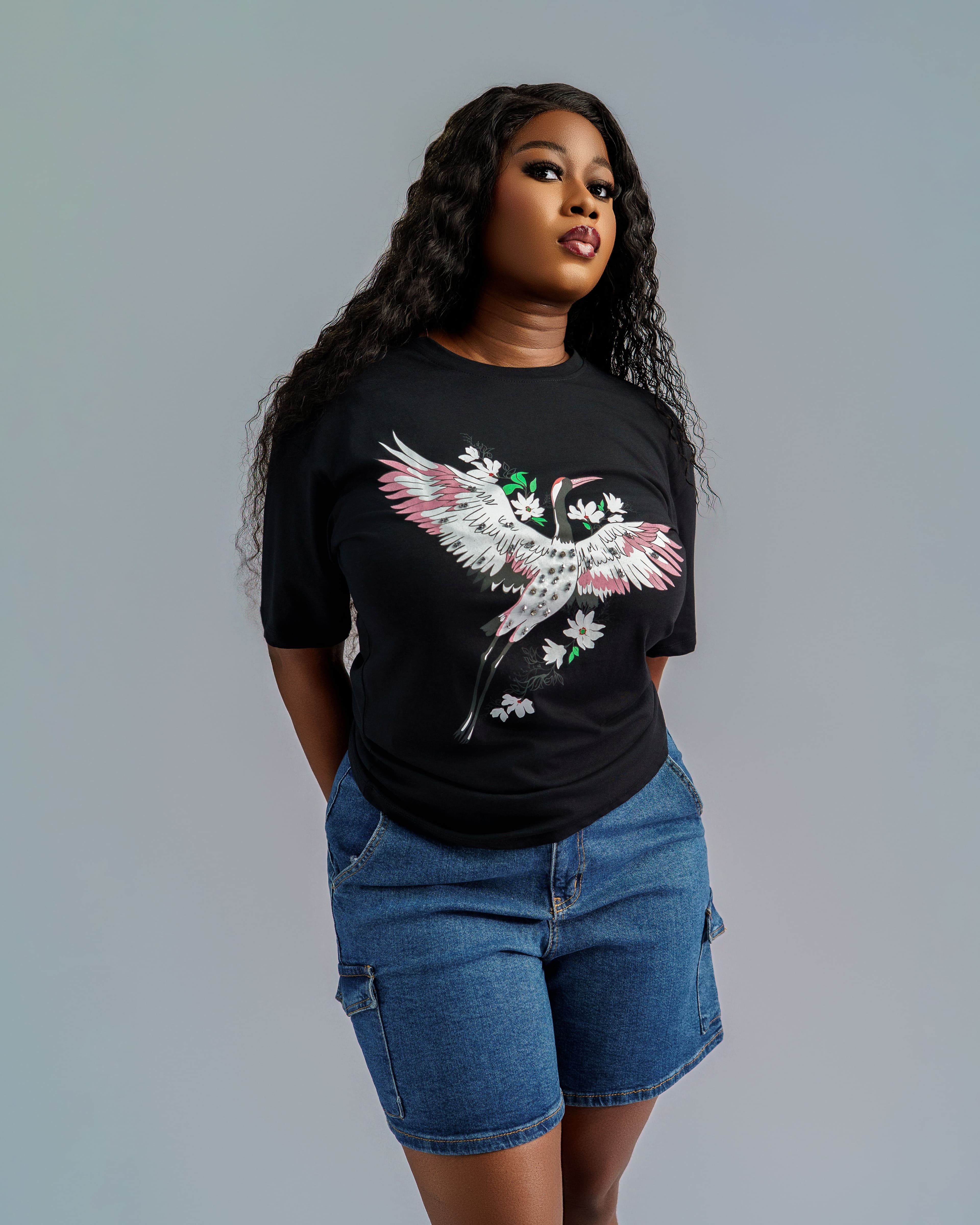 DARK FLAMINGO TSHIRT