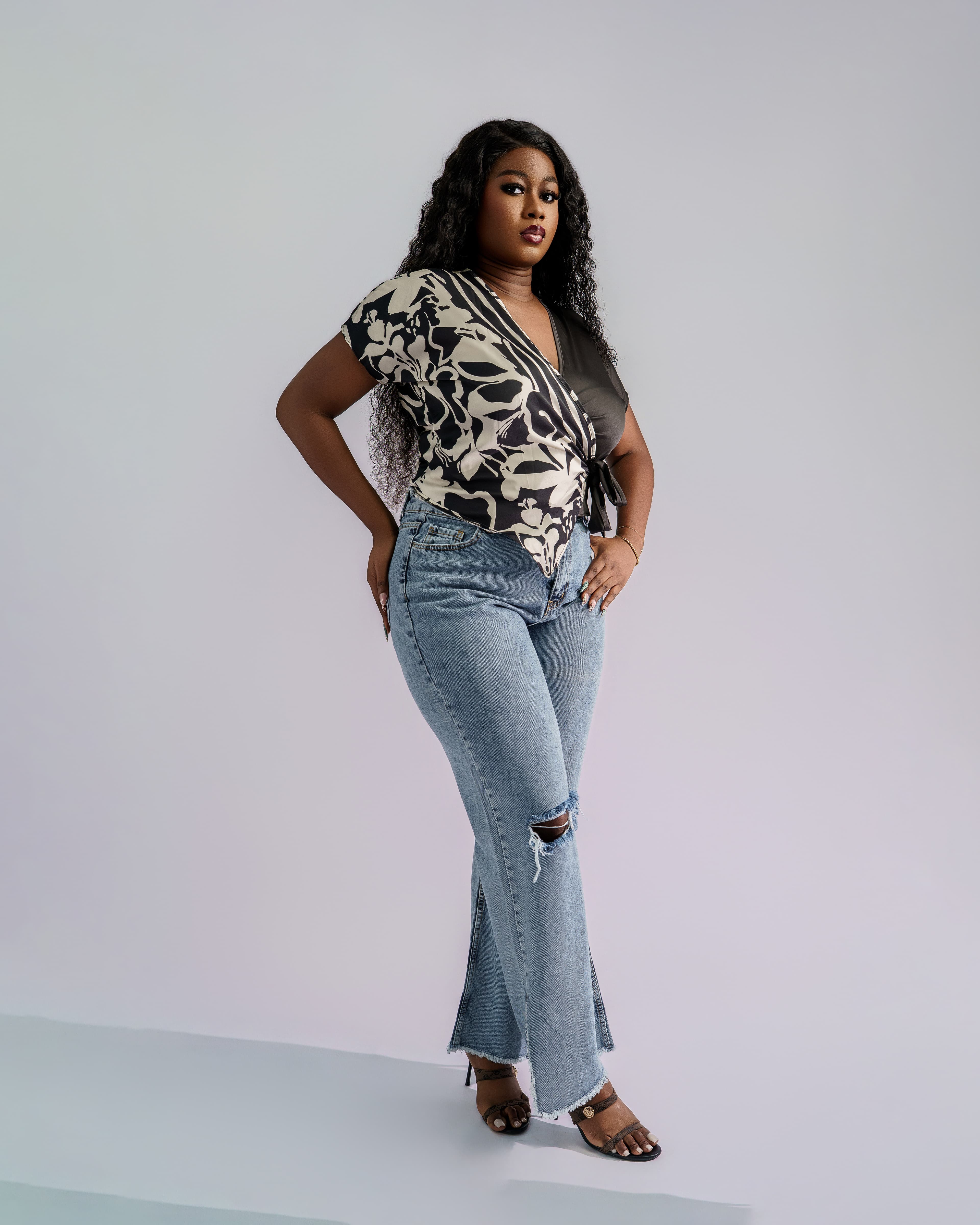 MELROSE WRAP TOP - View 2