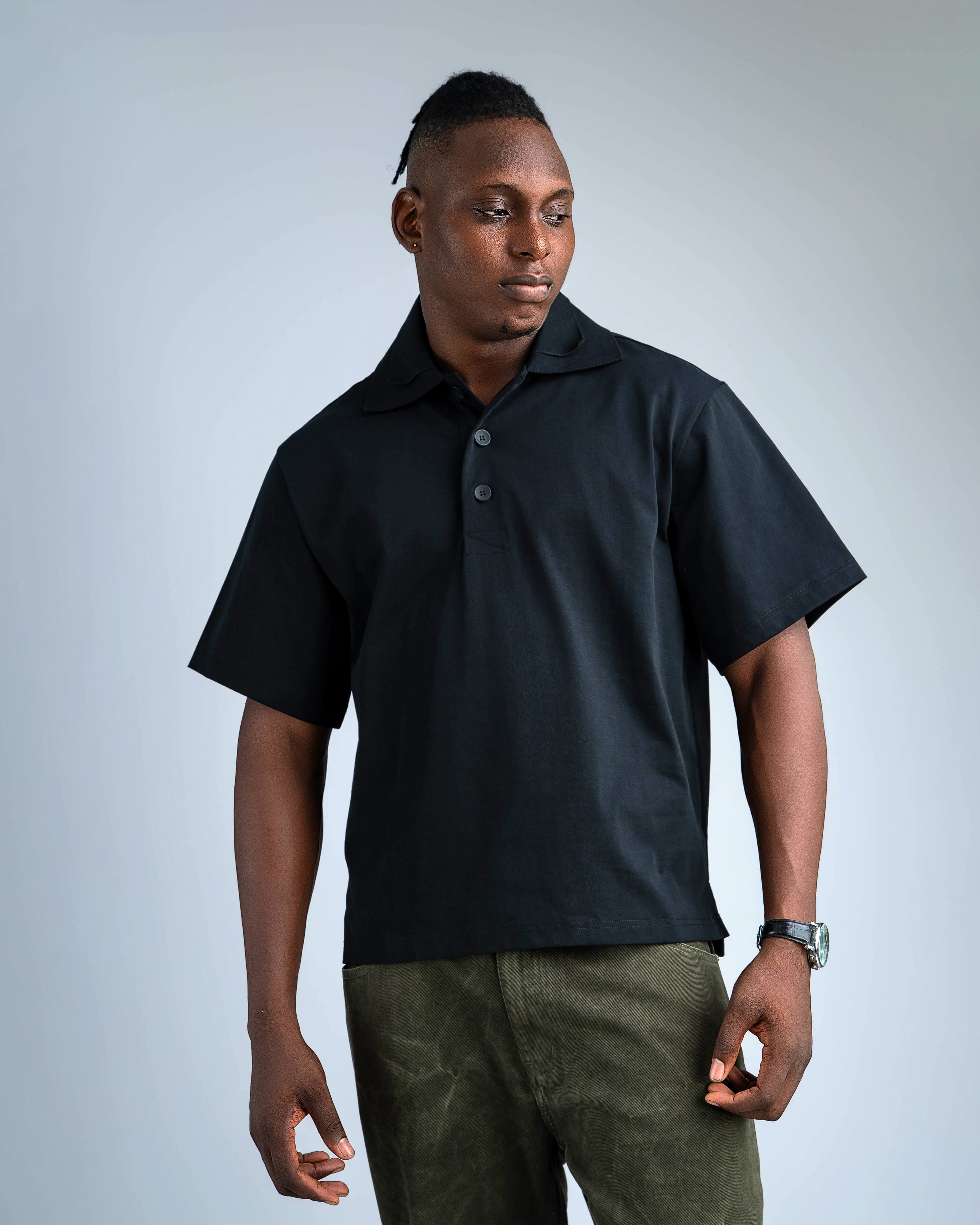 BRIGADE COLLARNECK TOP