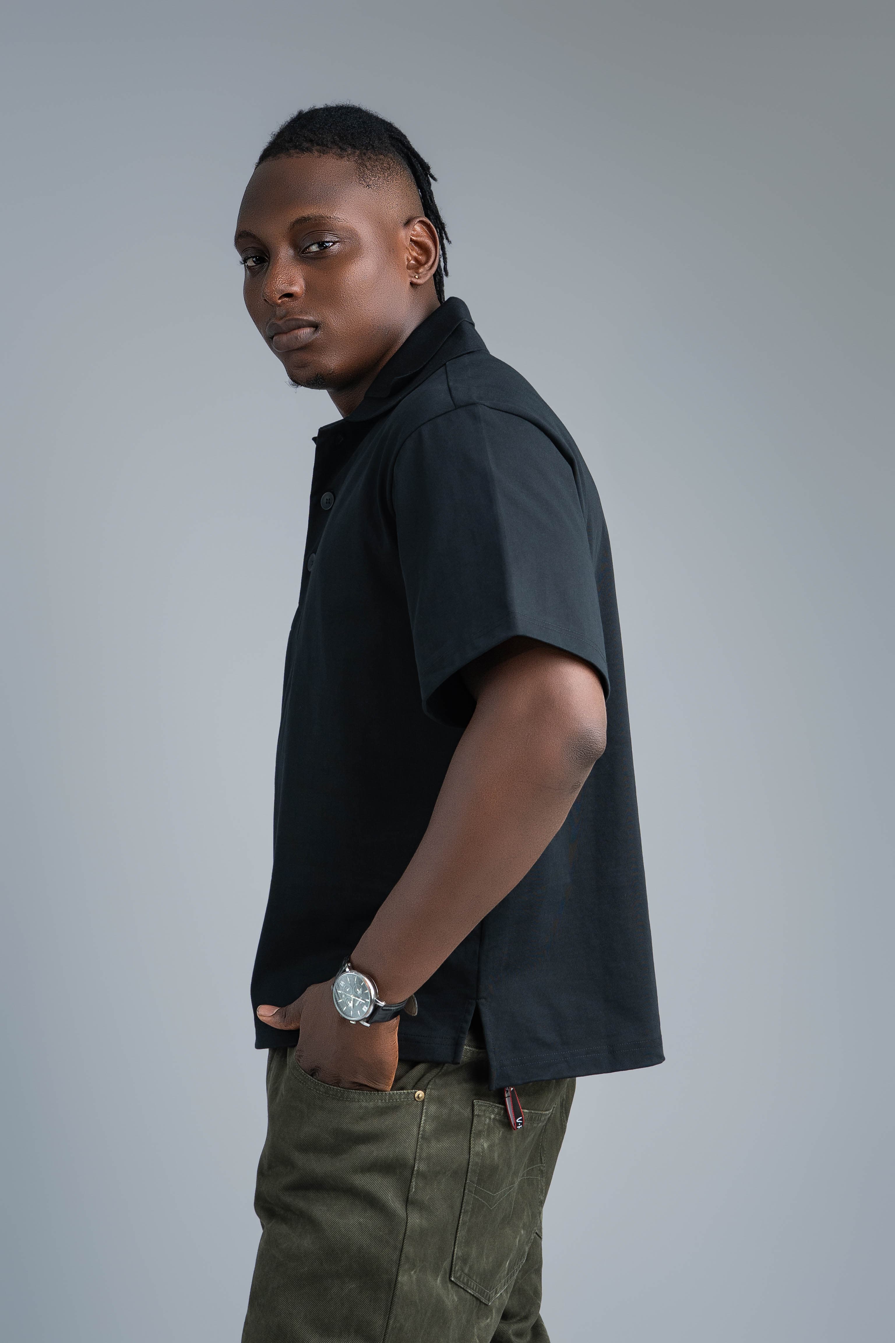 BRIGADE COLLARNECK TOP - View 2
