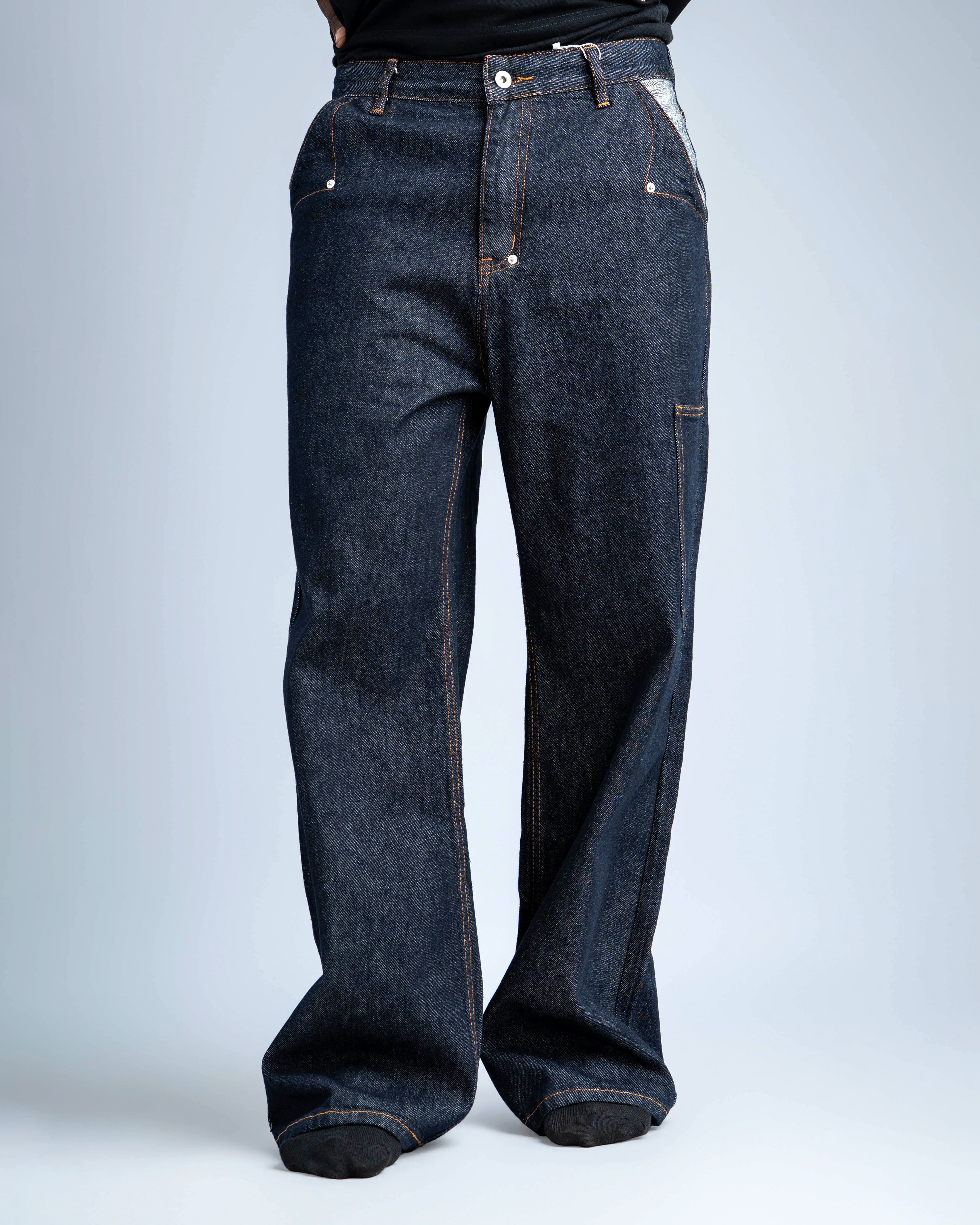 RAW EDGE DENIM