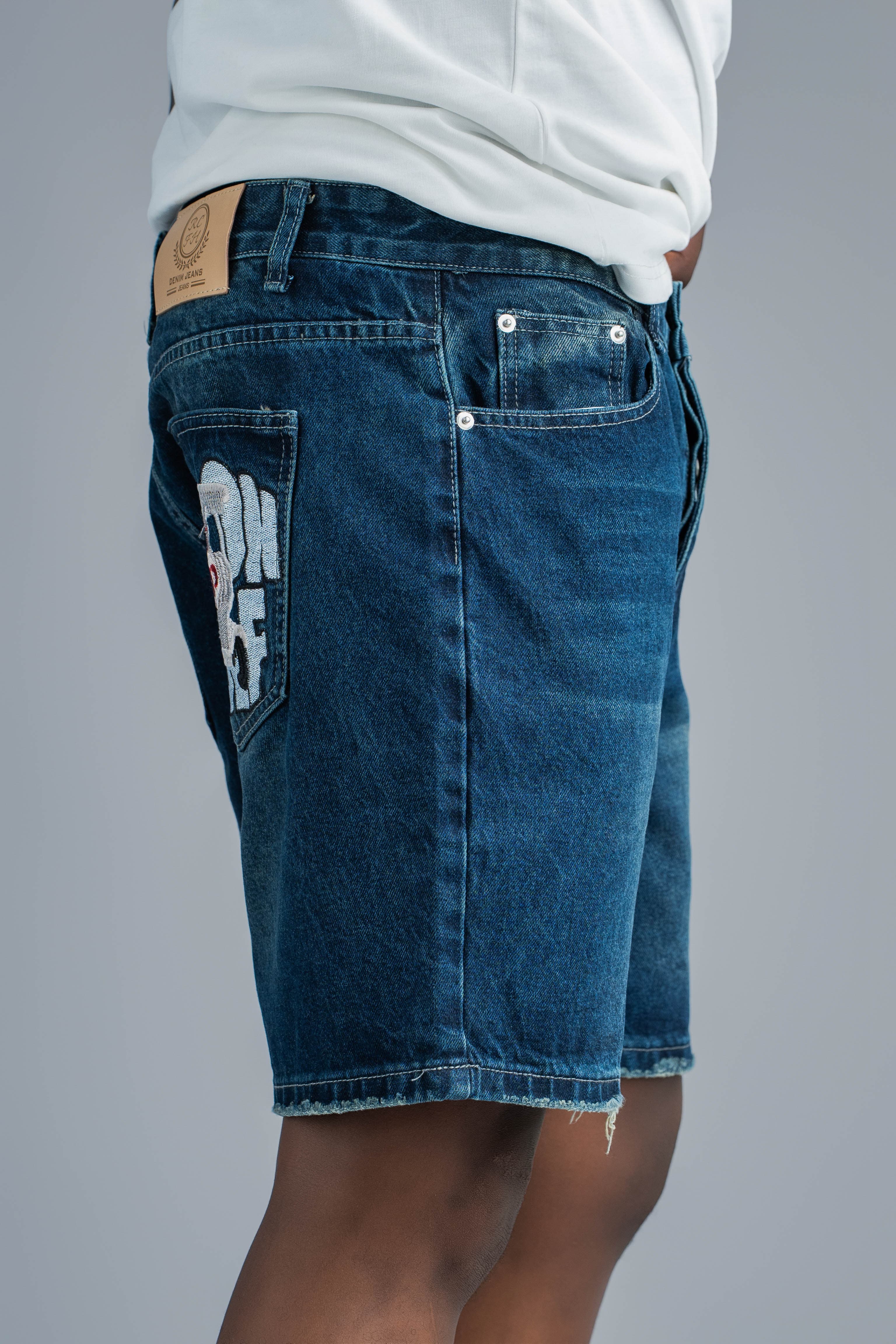 MADLIBIAN DENIM SHORT - View 2