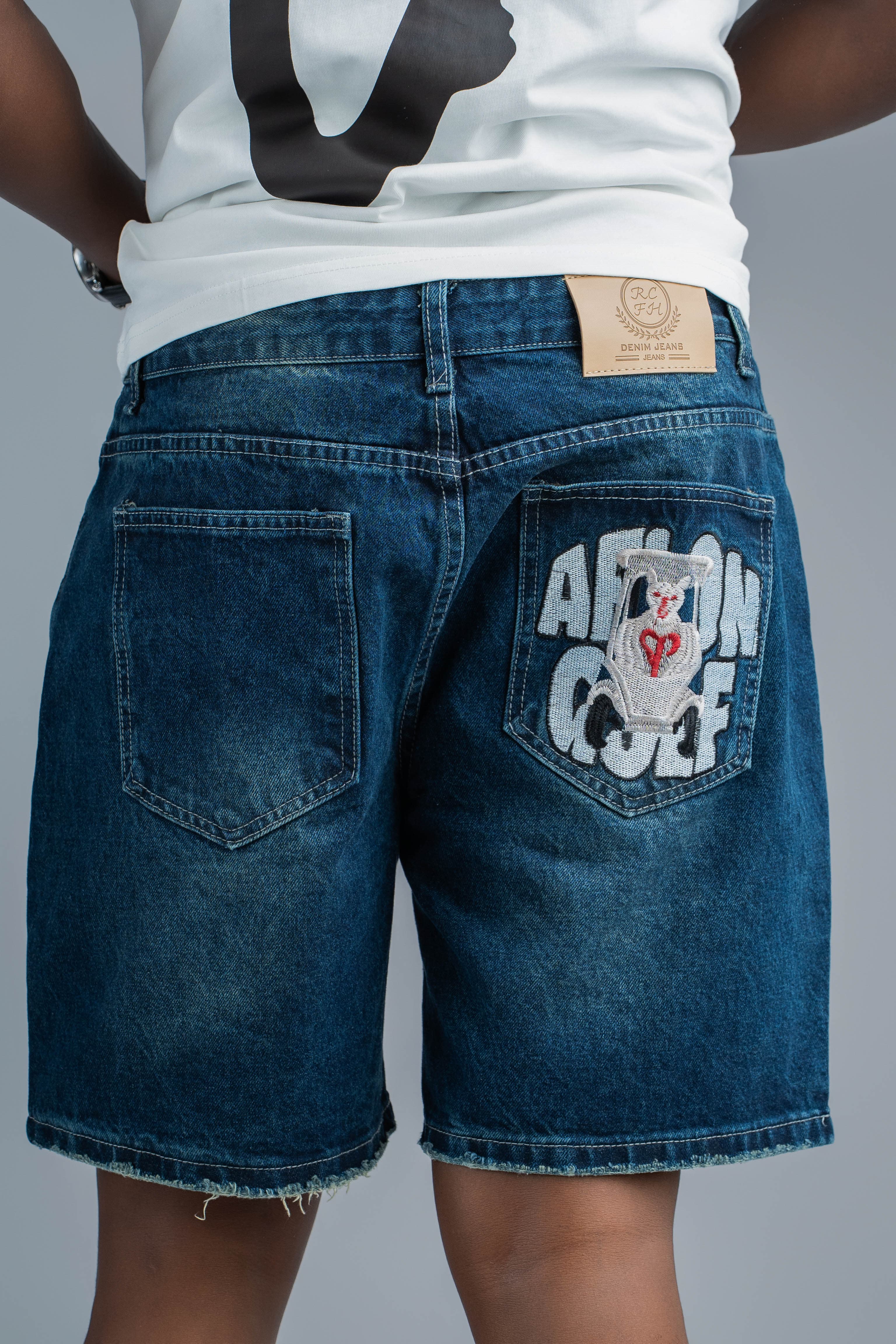 MADLIBIAN DENIM SHORT - View 4