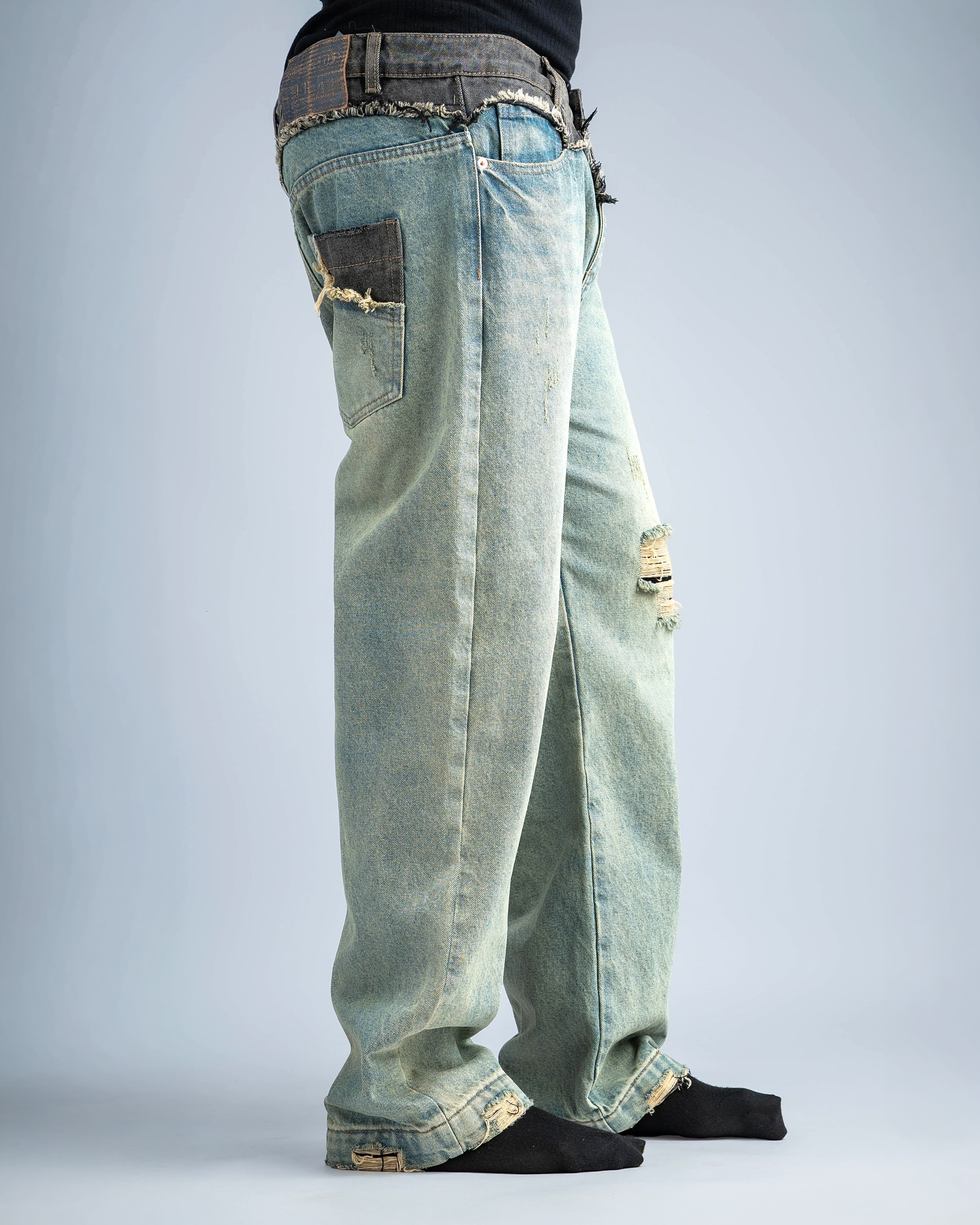 SOVEREIGN DISTRESSED DENIM - View 2