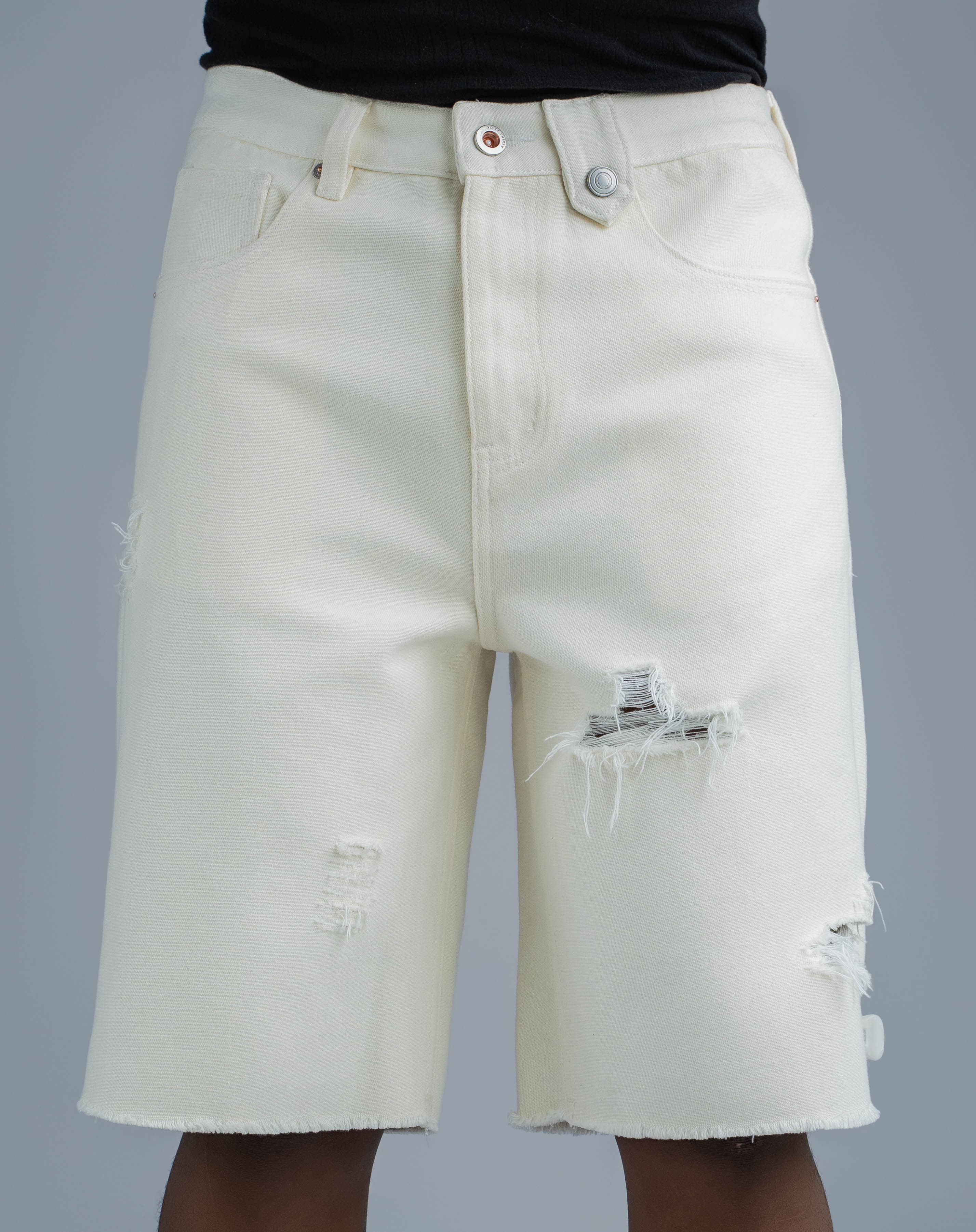 ATELIER DISTRESSED SHORT