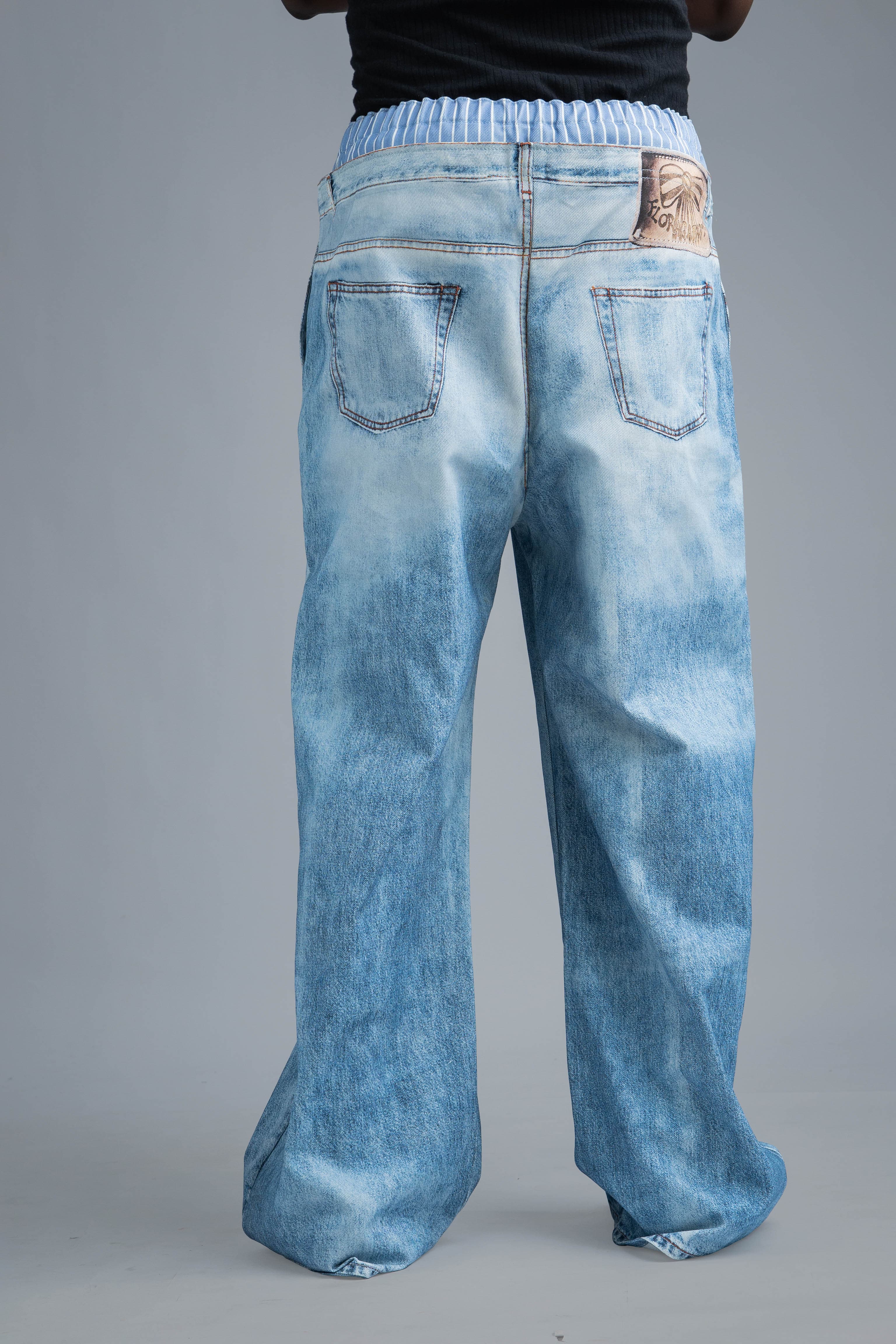 MISTY DOUBLE BAND DENIM - View 3