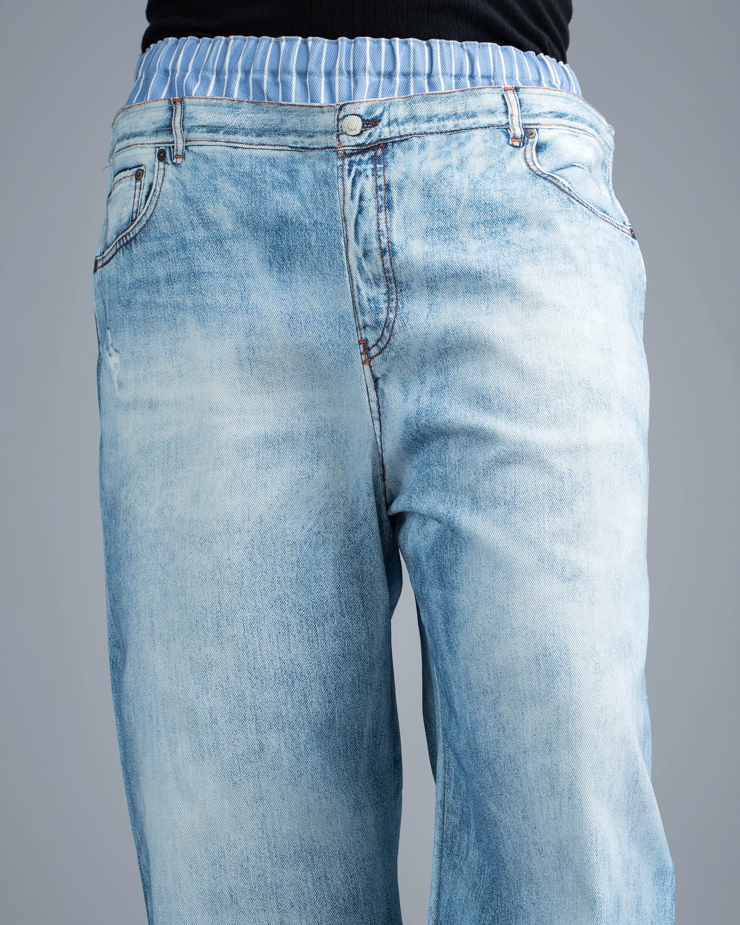 MISTY DOUBLE BAND DENIM - View 5