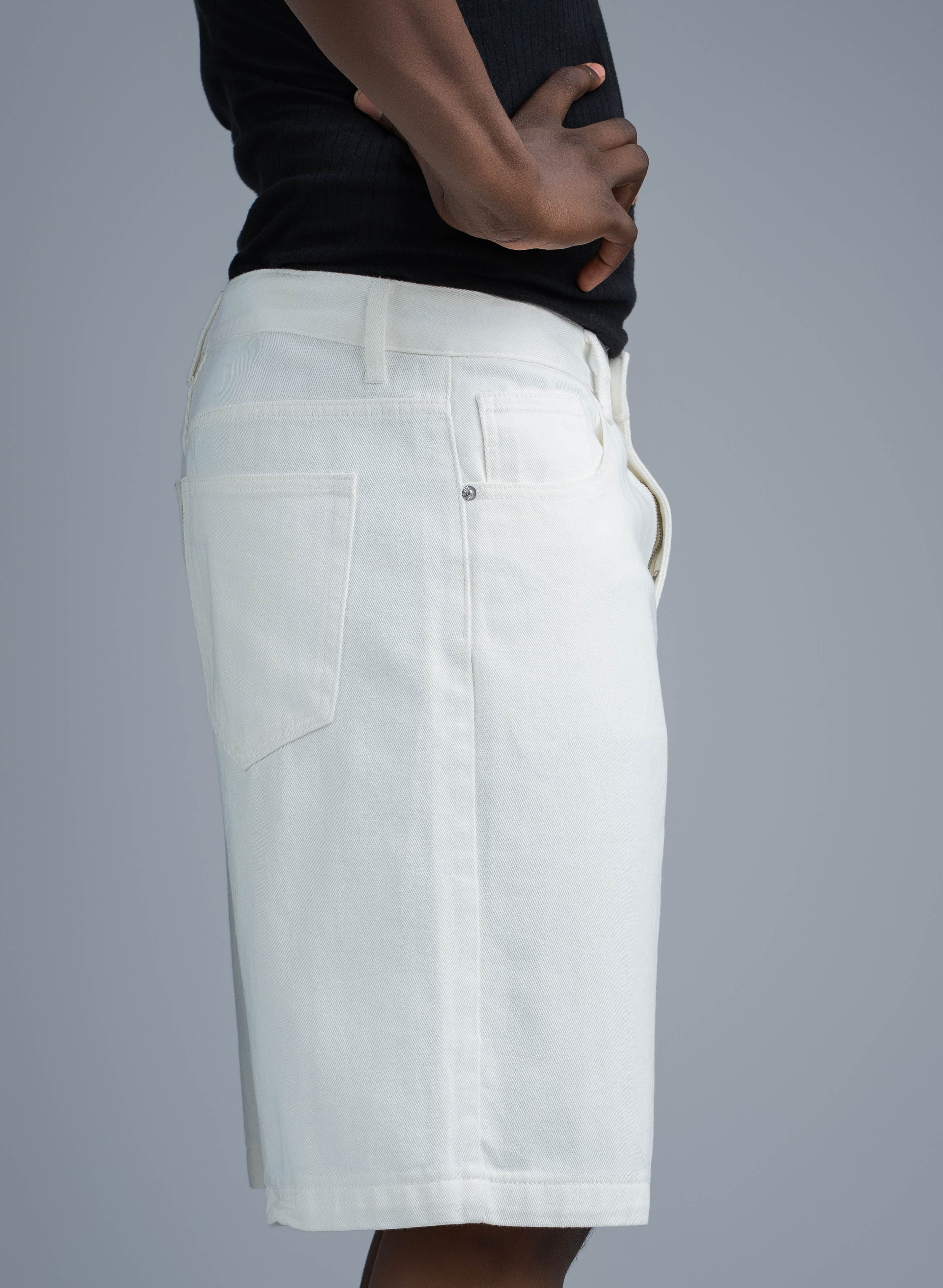 OPTIC DENIM JORTS - View 3