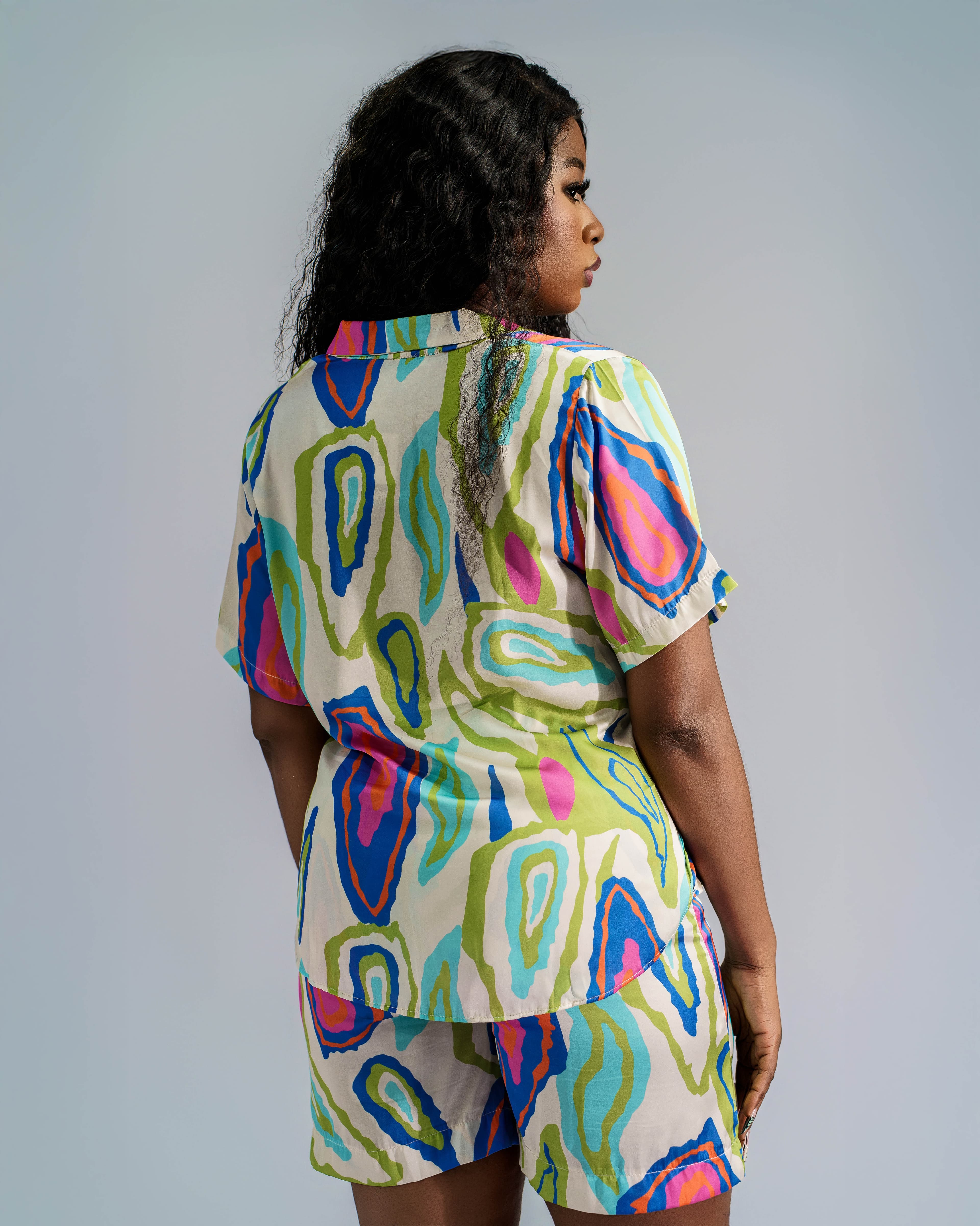 CITRUS MOSS SHORT SET - View 3