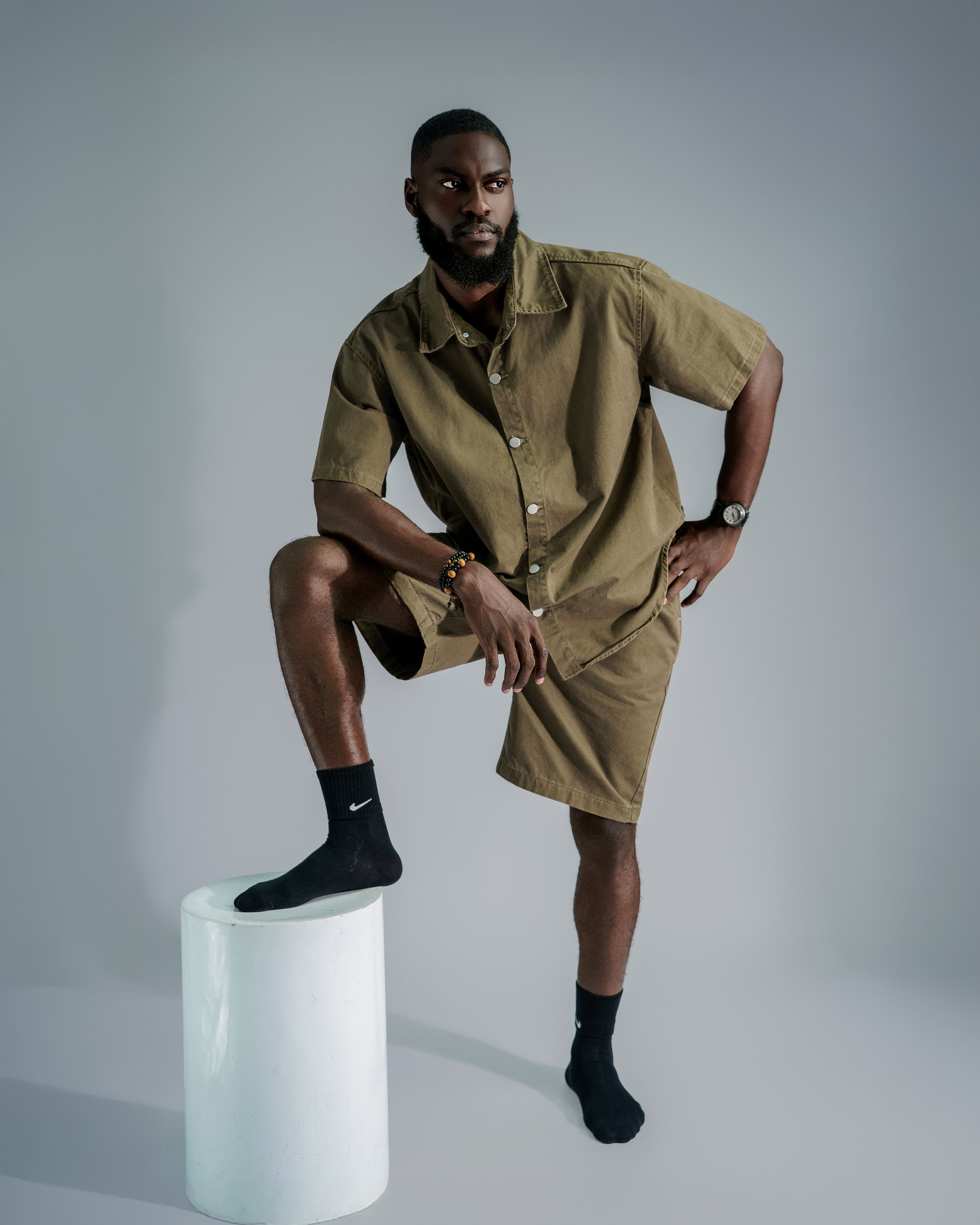 FORGE DENIM SHORT SET - View 2