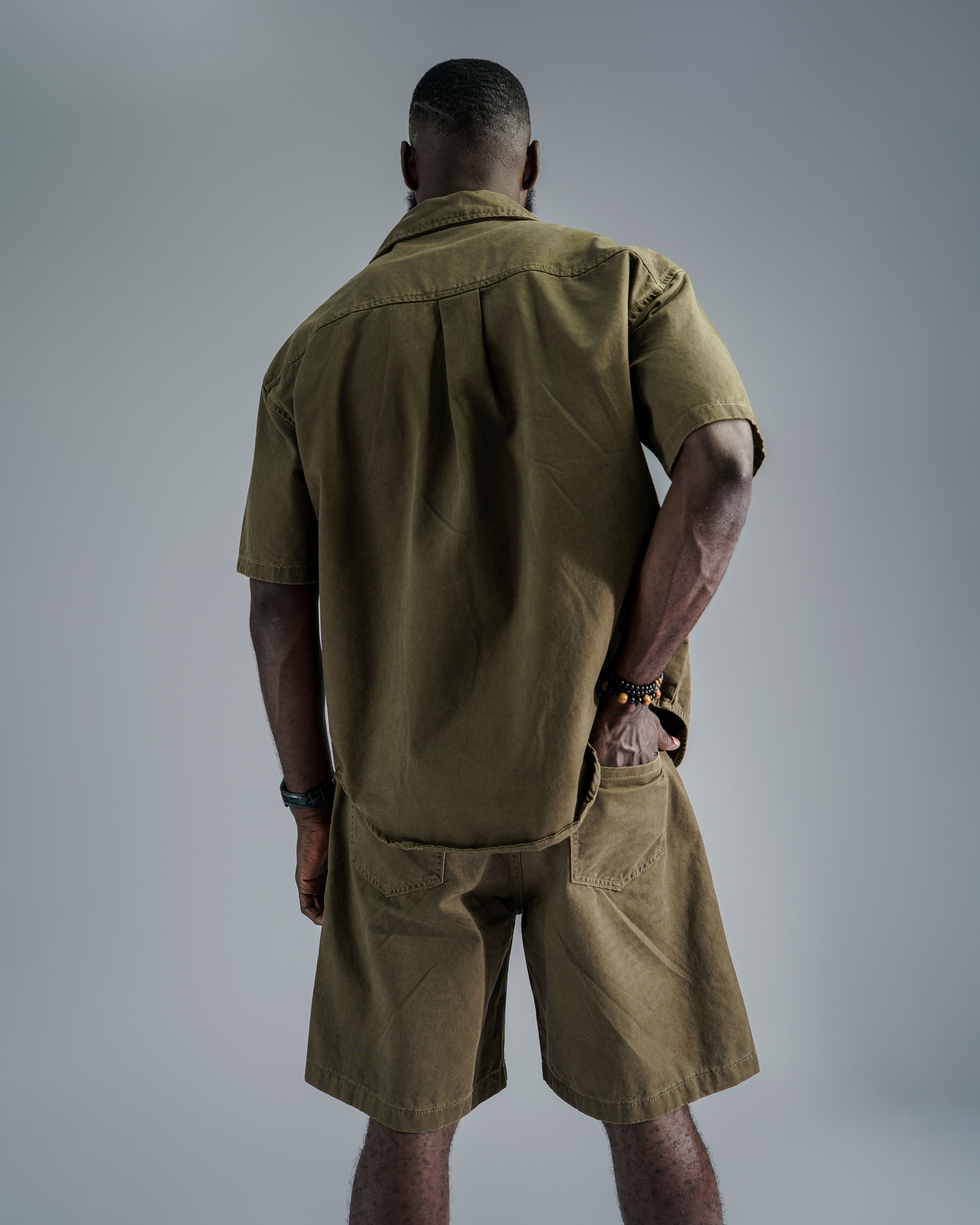 FORGE DENIM SHORT SET - View 3