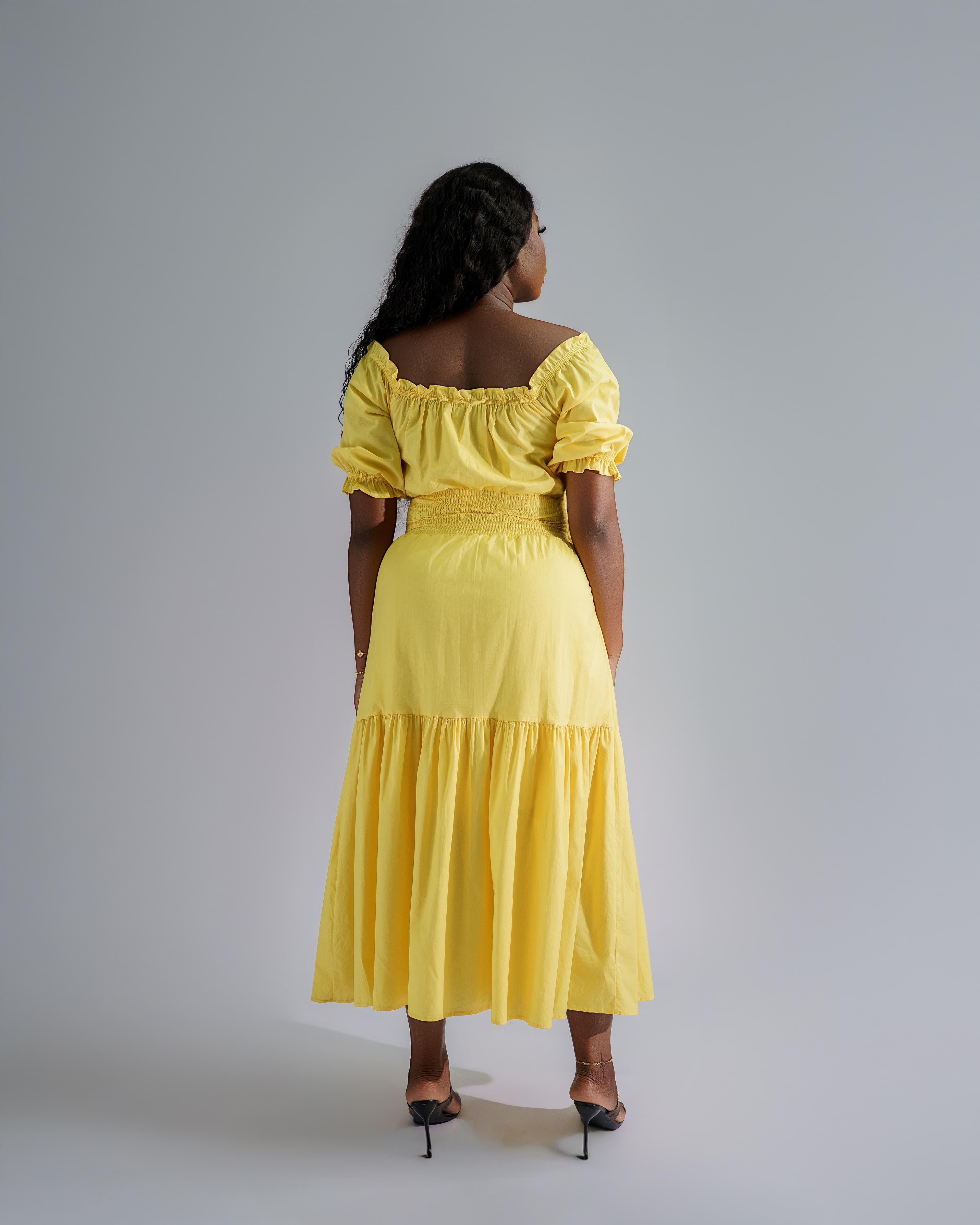MARIGOLD MAXI CORSET DRESS - View 2