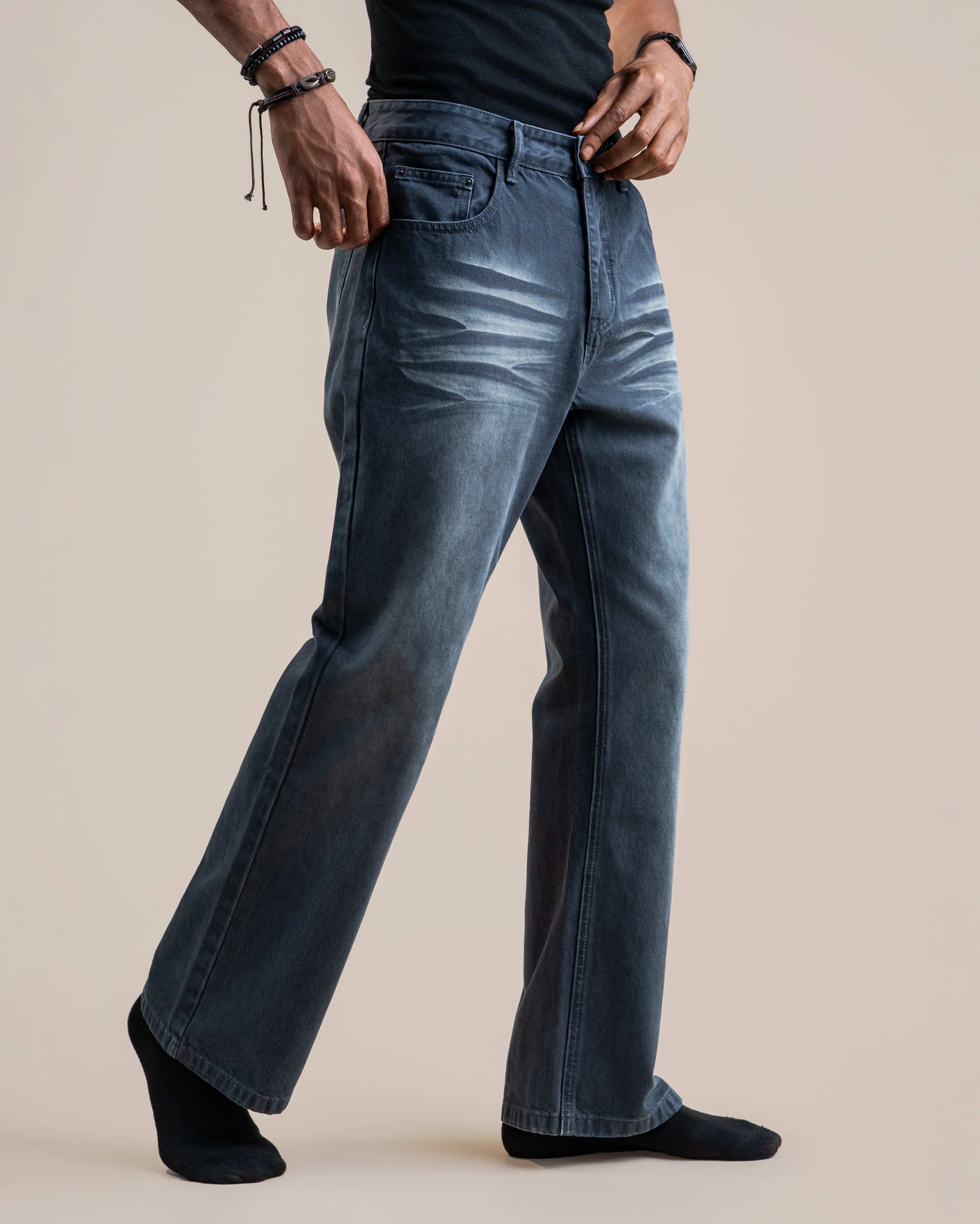 SMOKY GREY DENIM