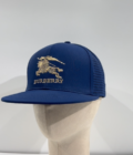 Blue Burberry Cap
