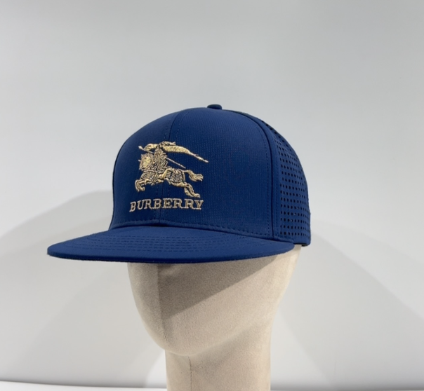 Blue Burberry Cap
